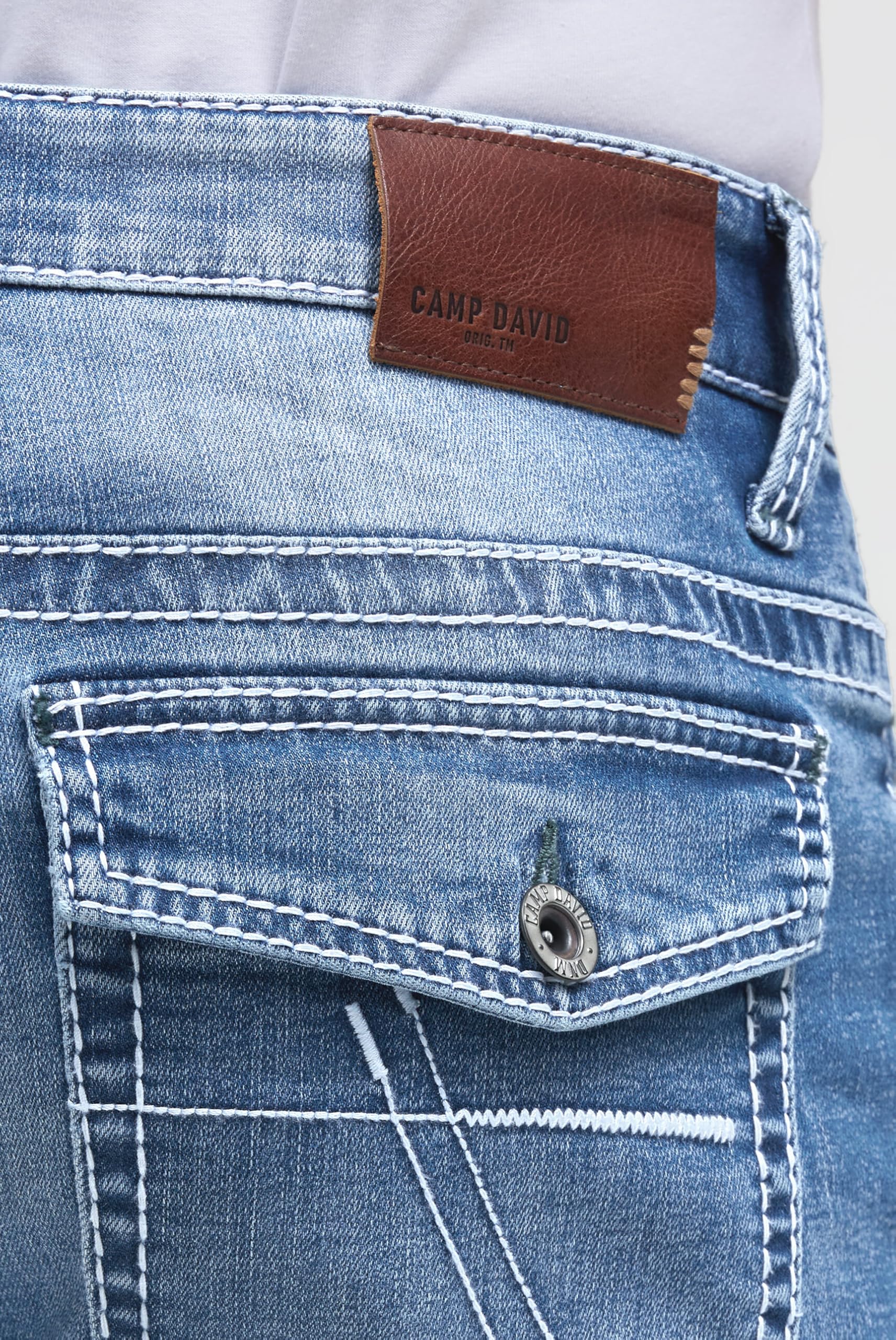Camp David Herren Skater Jeans FRA:NK Comfort Fit