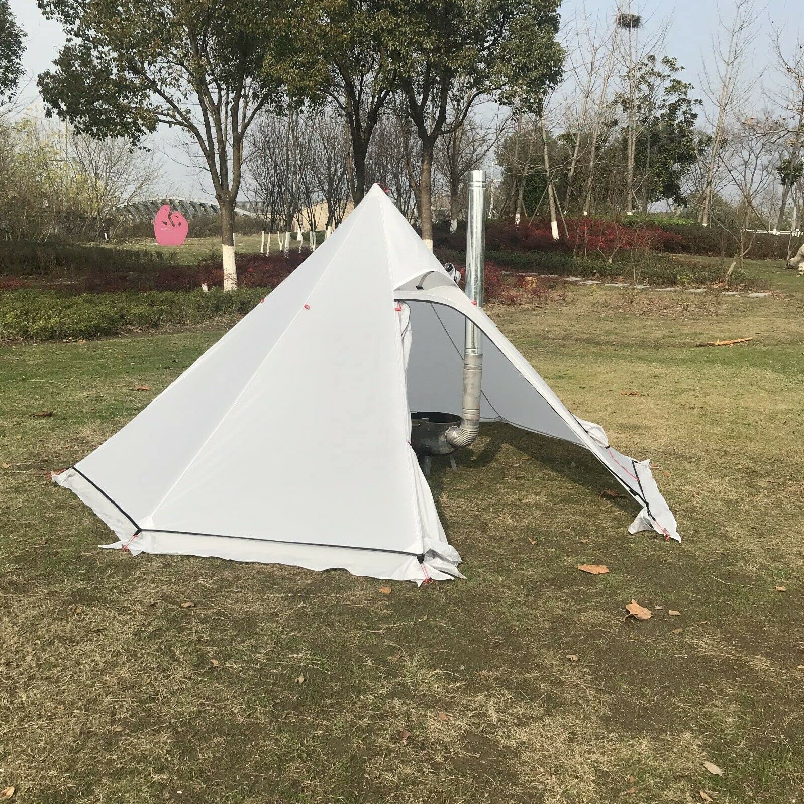 Mountain Cattle Waterproof Ultralight Teepee Pyramid Camping Backpacking Hiking Tent New Everything Else