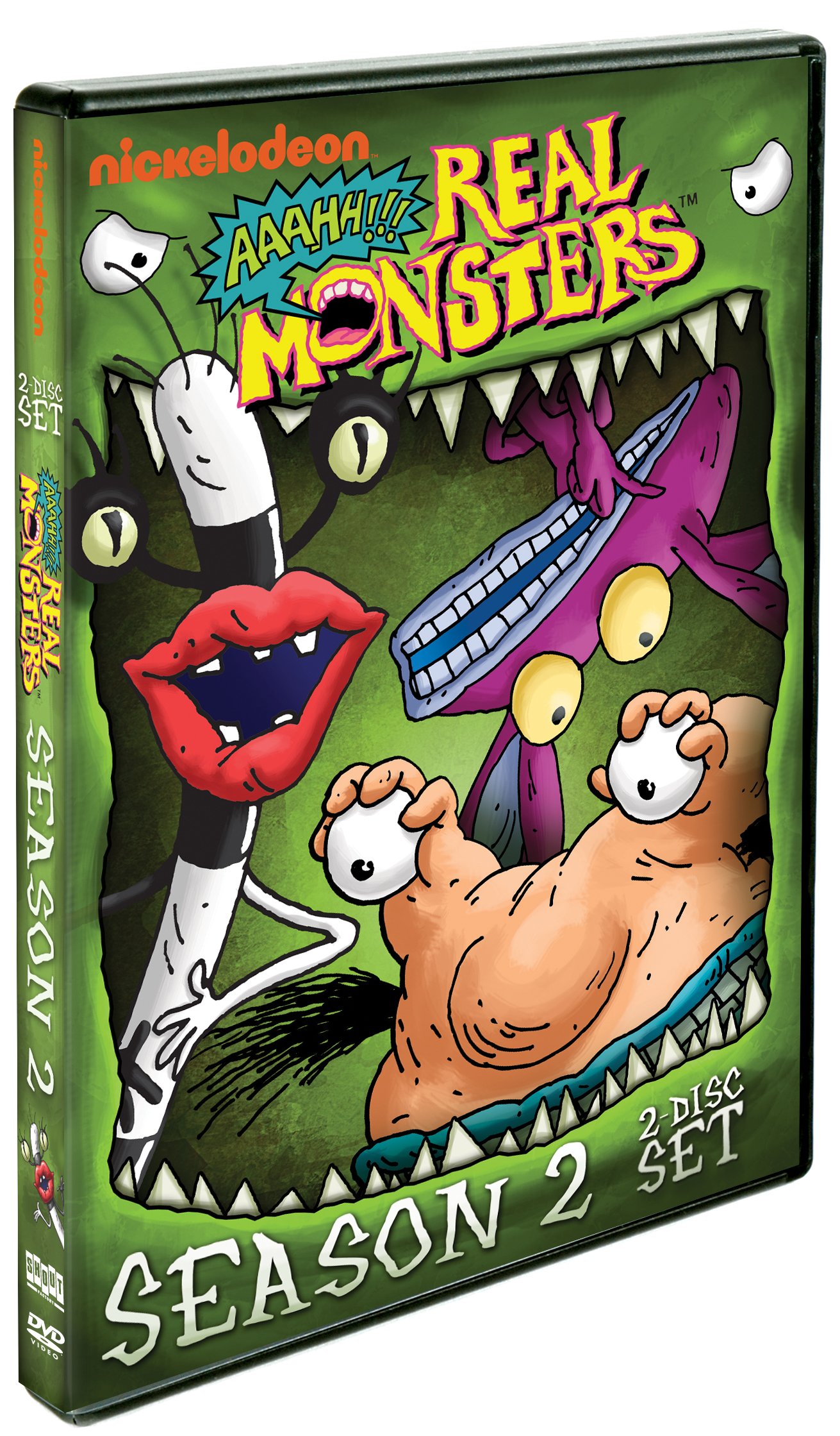 Aaahh!!! Real Monsters: Season 2, serie animada de televisión de los 90 en DVD importado