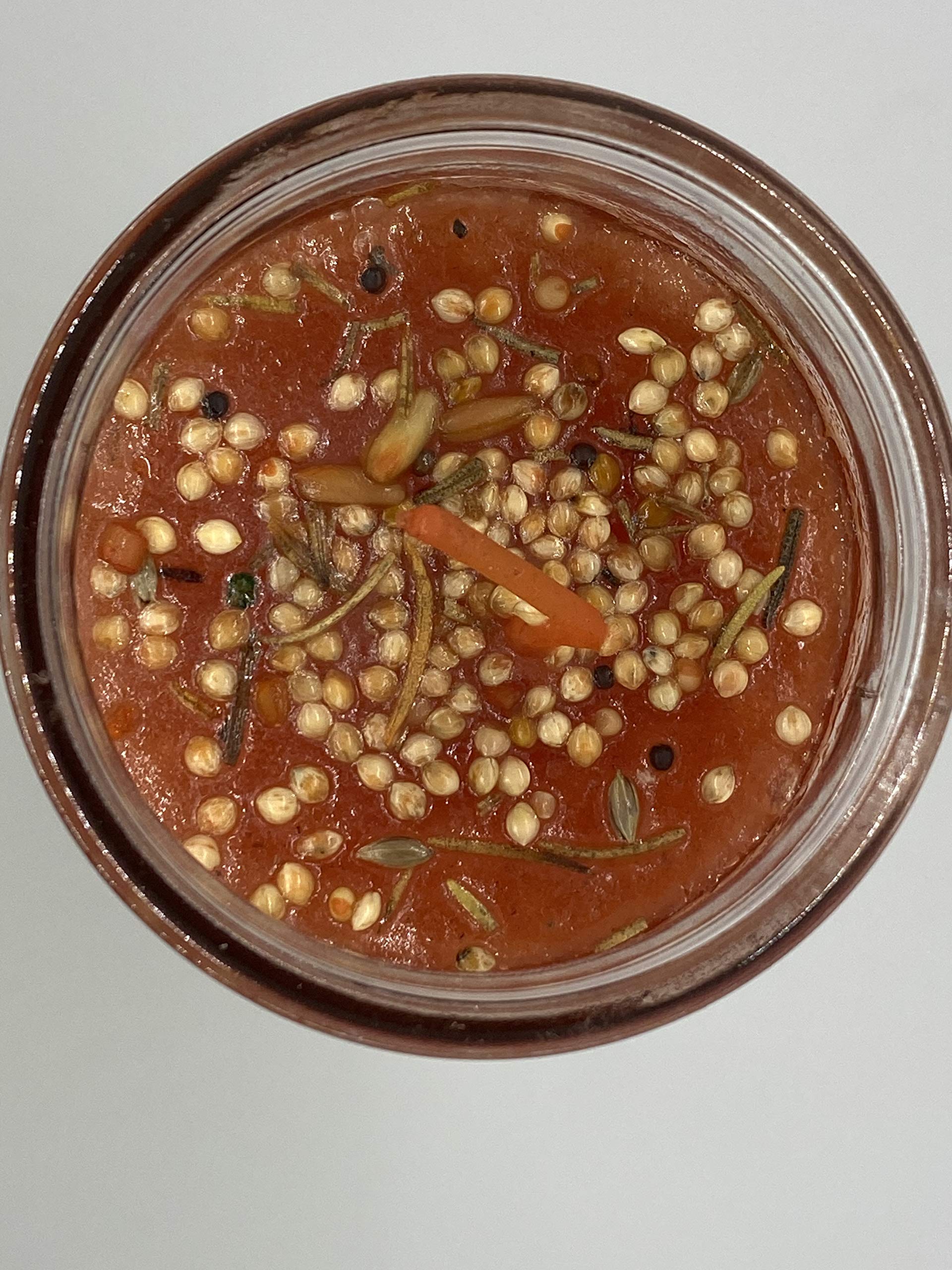 Santa Muerte Naranja