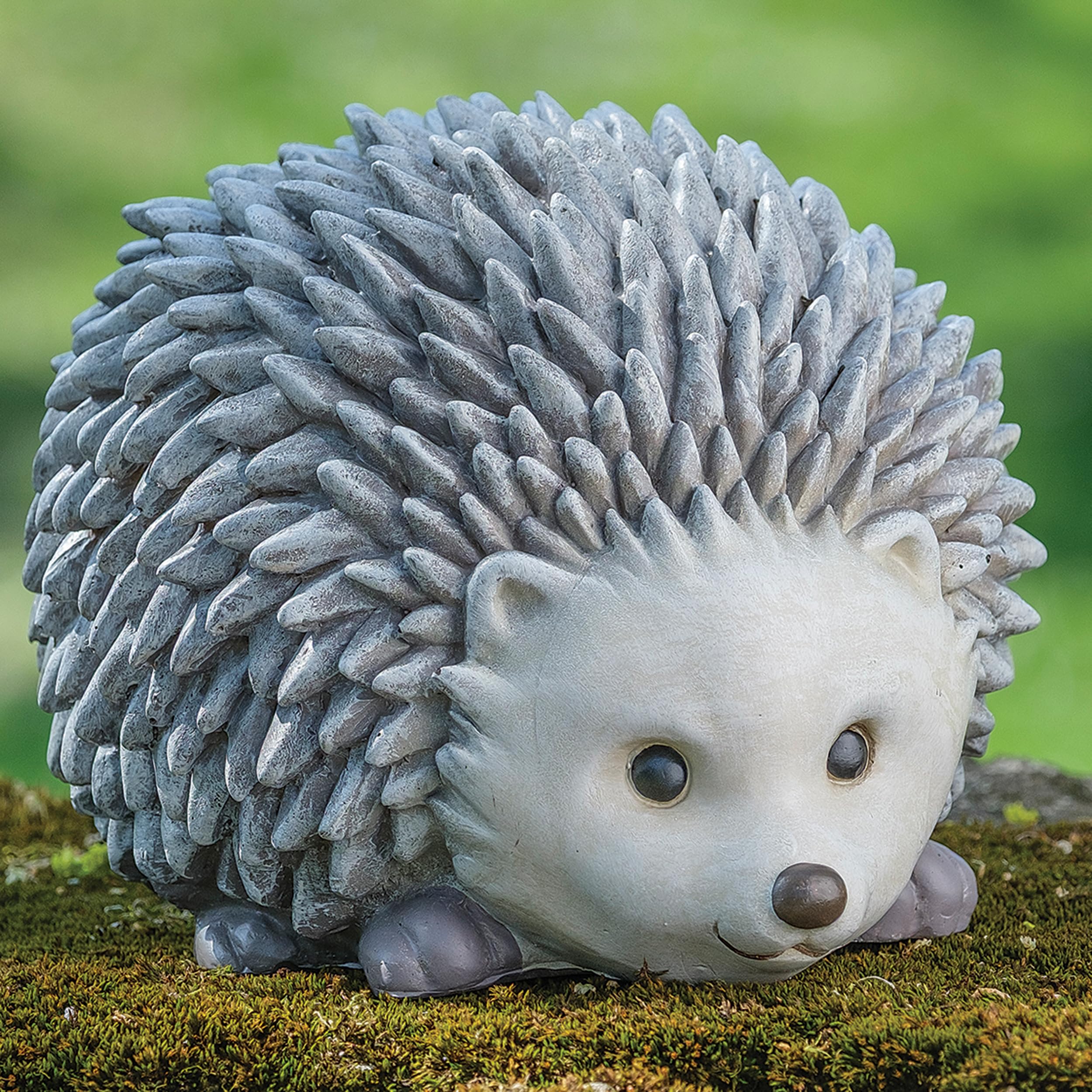 Roman Pudgy Pal Garden Figure, 75262, Hedgehog, 6.25 inches tall-image-32