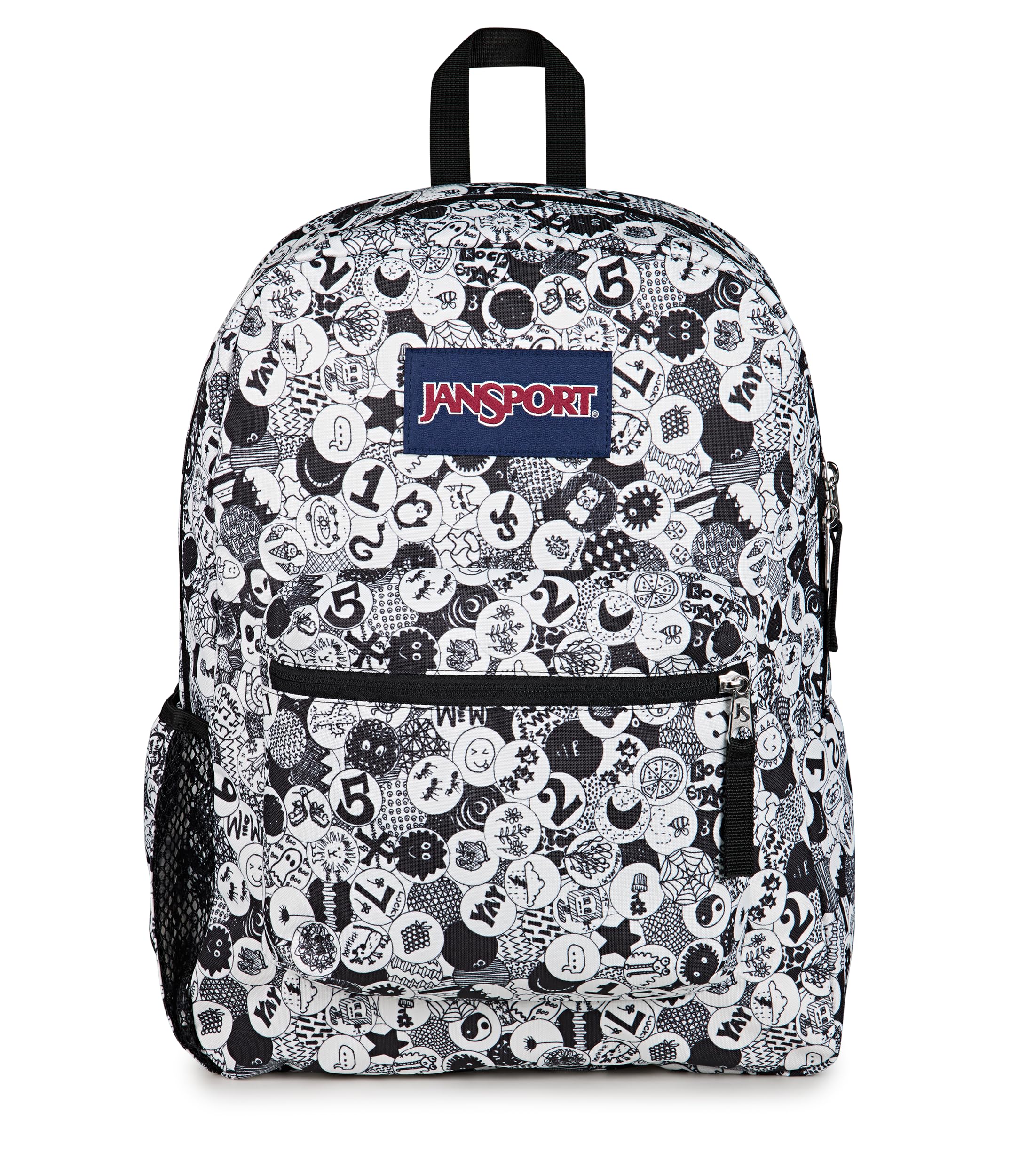 JanSport 26L Cross Town Backpack – 12 inch Daypack, Doodle Dots