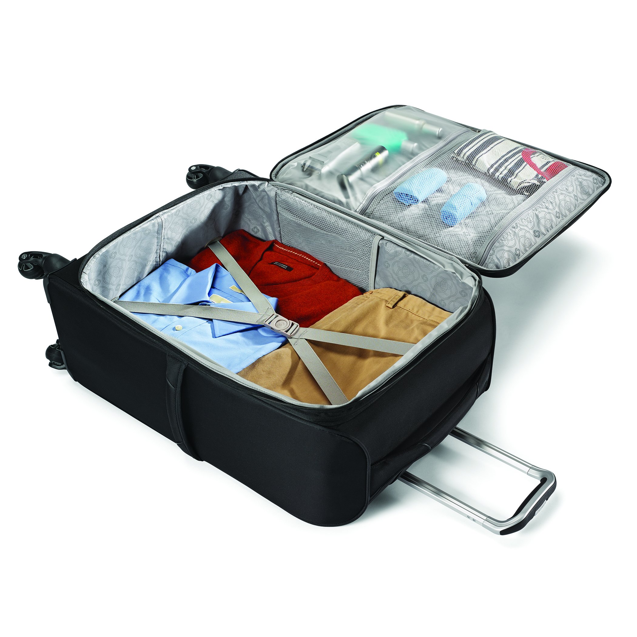 Samsonite Mightlight Softside Luggage With Spinner Wheels Black