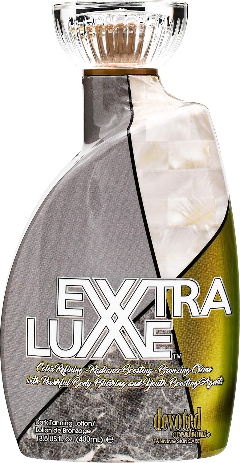 Extra Luxxe Bronzer Tanning Lotion By Devoted Creations 13.5 oz.