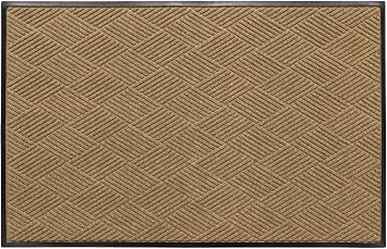 WaterHog Diamonds Front Door Mat Indoor Outdoor Entrance, All-Weather Mats