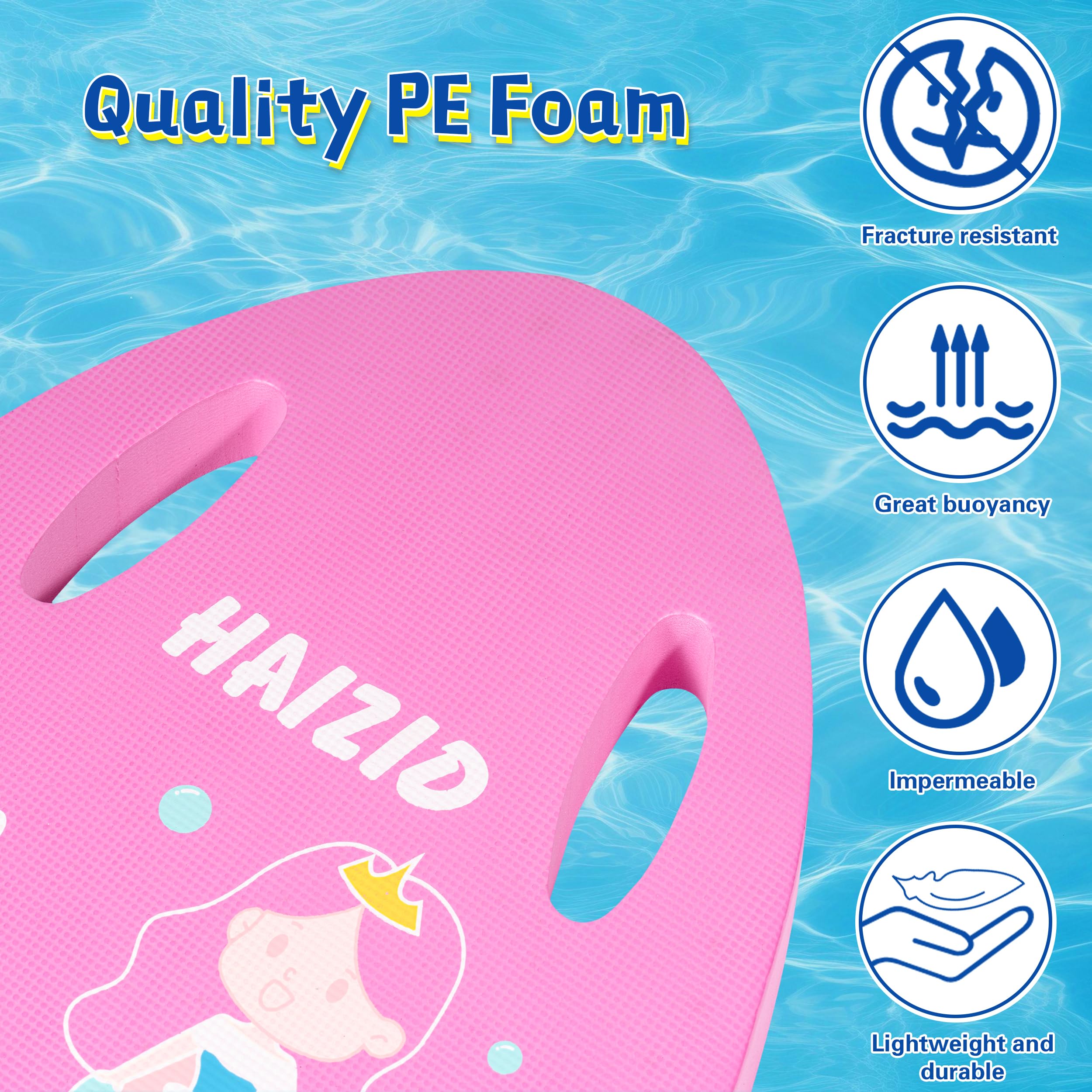 Planche De Natation Enfant Licorne - Flotteur D'Entraînement Avec Poignées