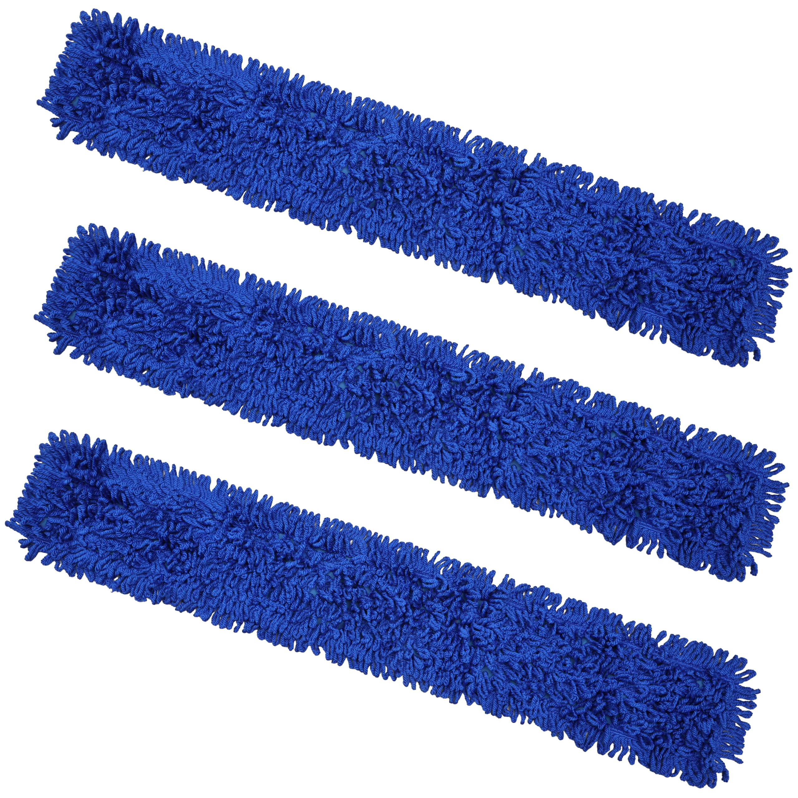 KLEEN HANDLER 48" Microfiber Dust Mop Head Replacement, XLarge, 3 Pack