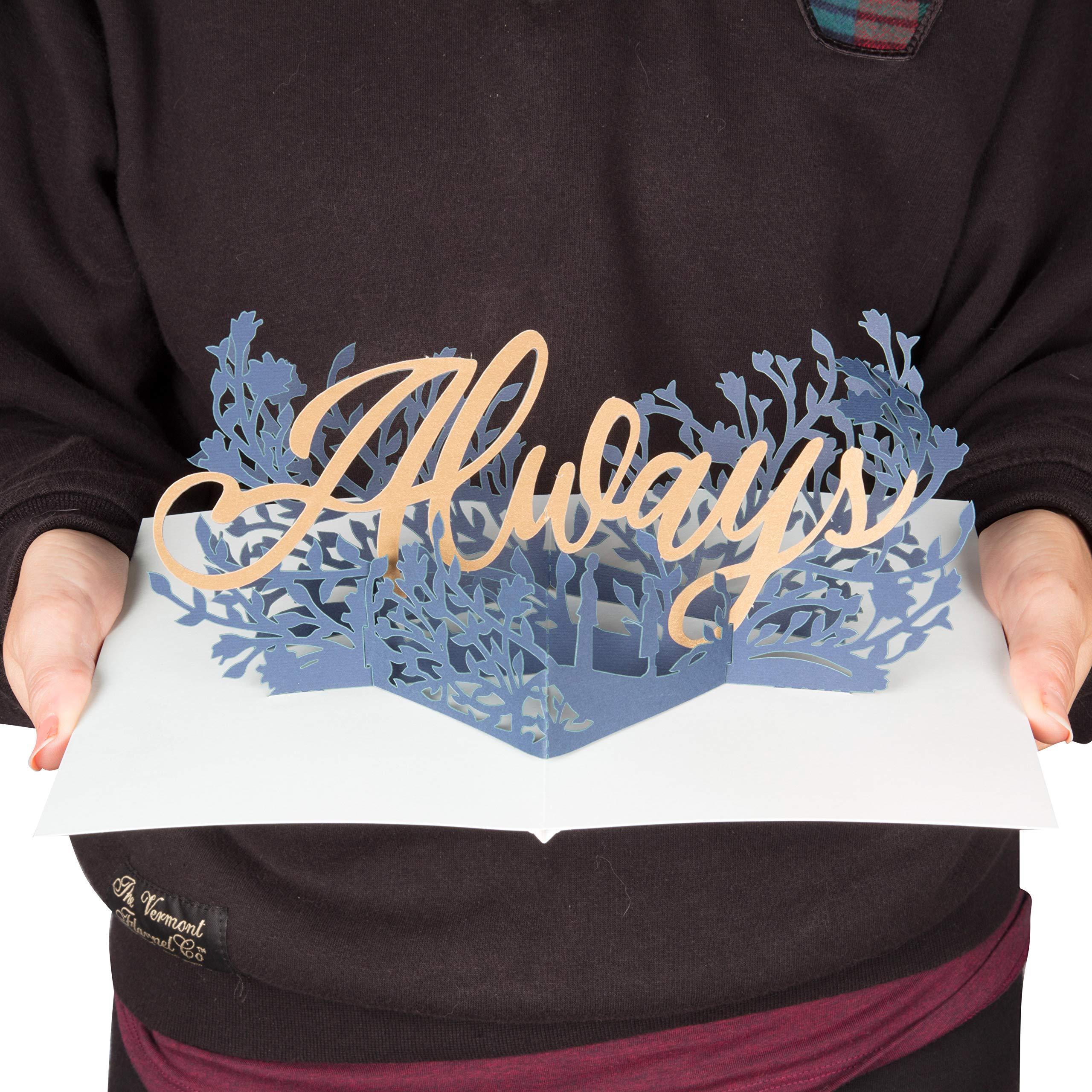 Harry Potter Pop-Up-Grußkarte - After All This Time, Always - Liebe, Jahrestag, Valentinstag, Romantik, Ehemann, Ehefrau, Muttertag, Vatertag, Weihnachten - Geschenk für Männer & Frauen - 12,7 x 17,8