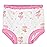 Gerber Baby Girls Infant Toddler 4 Pack Potty Training Pants Underwear Lavender and Pink 2T