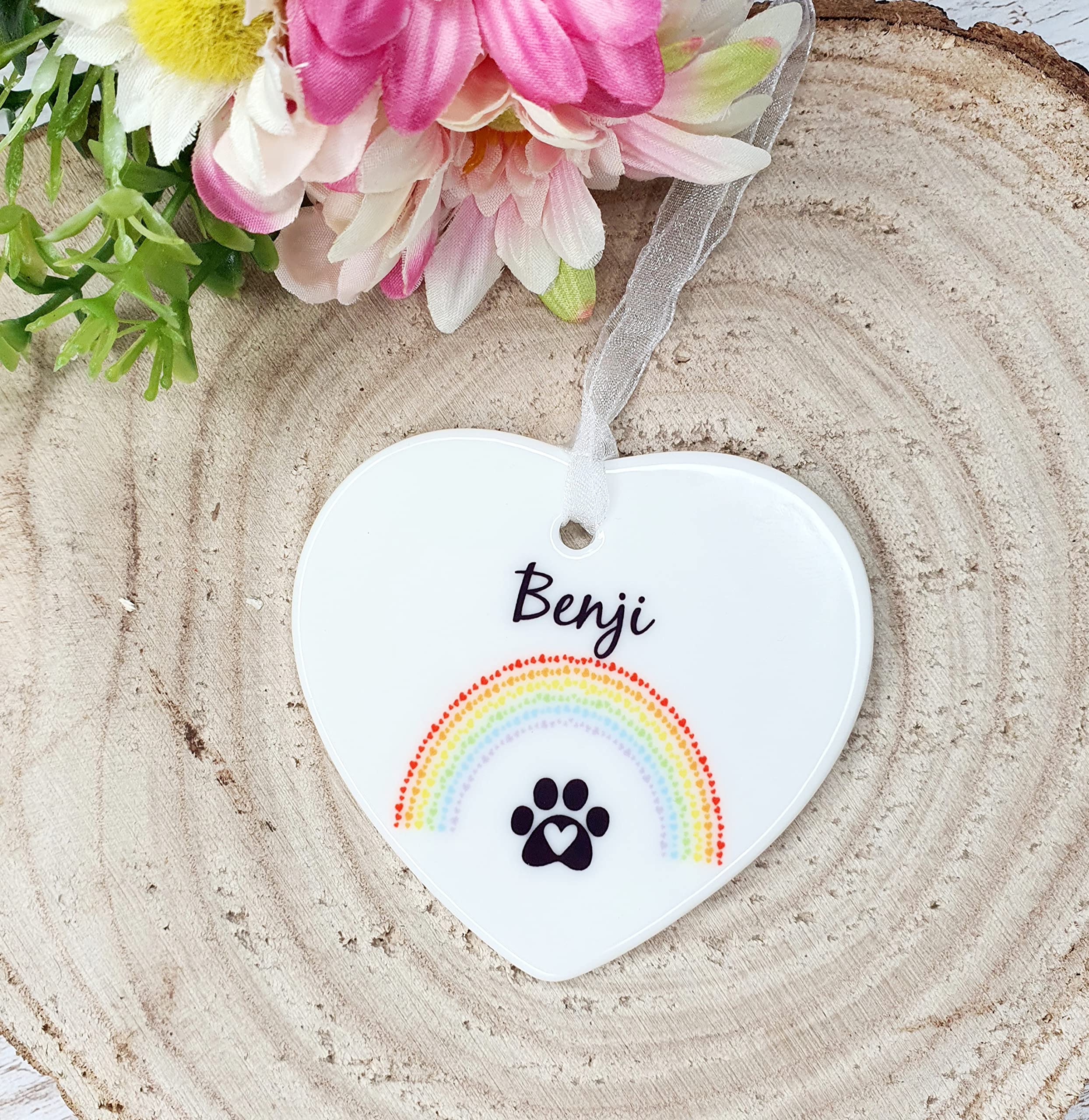 Personalised Pet Memorial Gift, Pet Loss, Personalised Gift, Pet Memorial, Pet Sympathy Gift, Dog Memorial, Cat Memorial, Thinking Of You,
