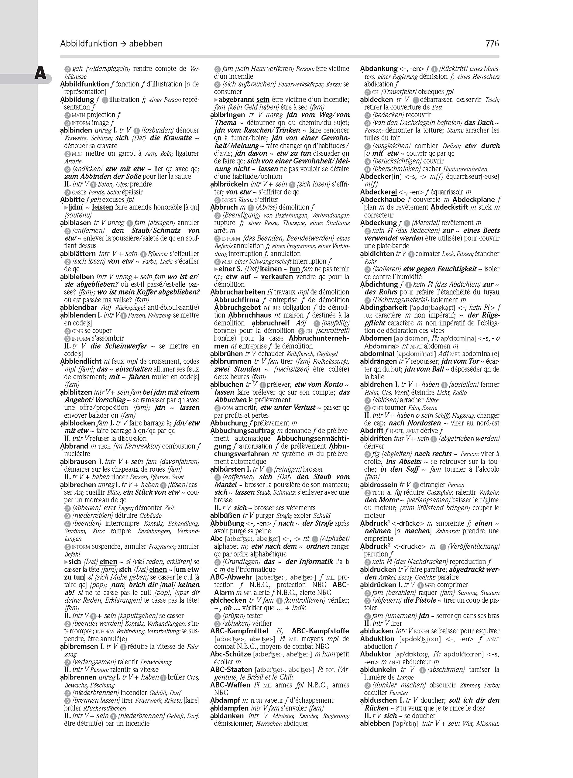 PONS Großwörterbuch Französisch: Französisch-Deutsch / Deutsch-Französisch mit Wörterbuch-App