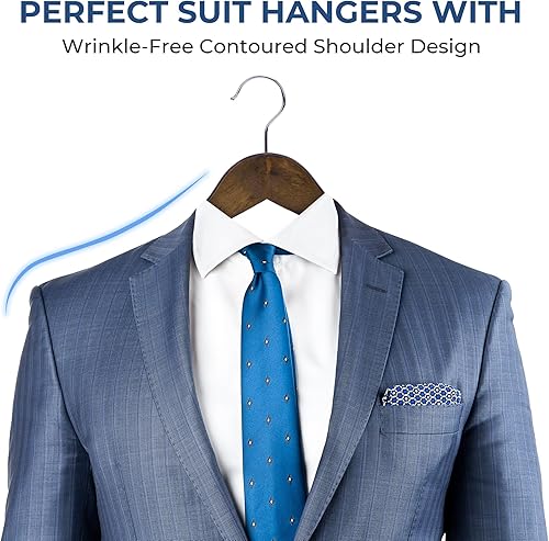 Miniatura 3 de J.S. colgador perchas de madera maciza