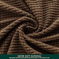 Vista 356 de CHUN YI - Funda elástica para sofá (7 piezas), funda para sofá de 3 plazas con tres respaldos y cojines separados con banda elástica, tela jacquard
