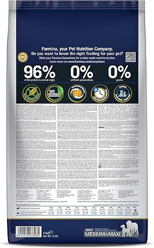 Miniatura 2 de Cordero y arándano adulto mediano y maxi