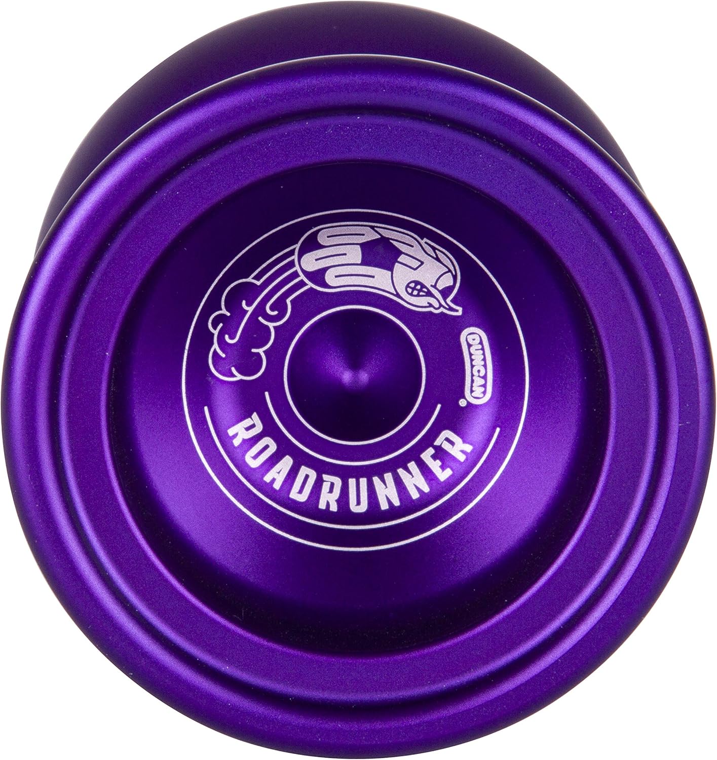 Duncan Toys Roadrunner Yo-Yo, Unresponsive Expert Level Yo-Yo, Concave Bearing and Aluminum Body, Purple