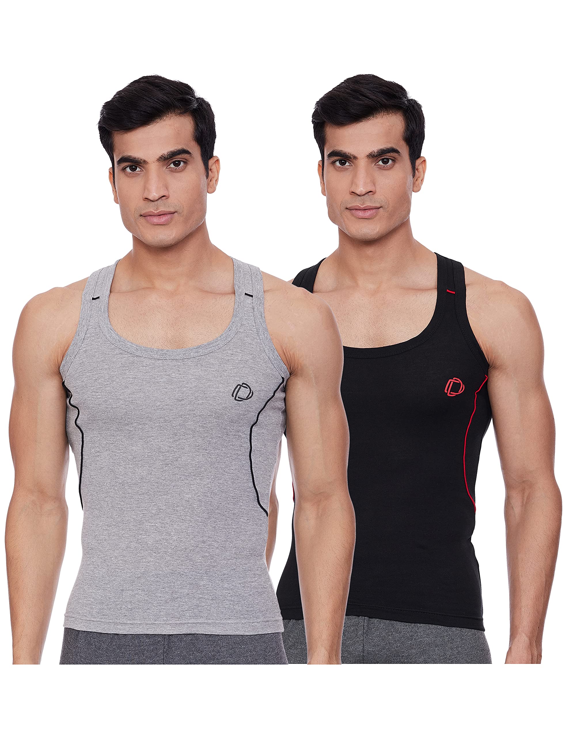 dollar bigboss Men's Solid Regular Fit Gym Vest-picture-25