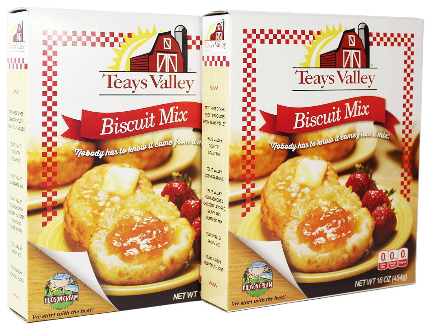 Teays Valley Biscuit Mix, Homestyle Southern Biscuits, 16