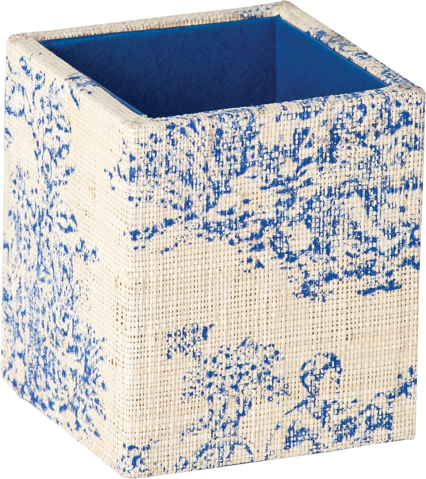 Terragrafics Chateau Decorative Toile Pen-Cup in Blue