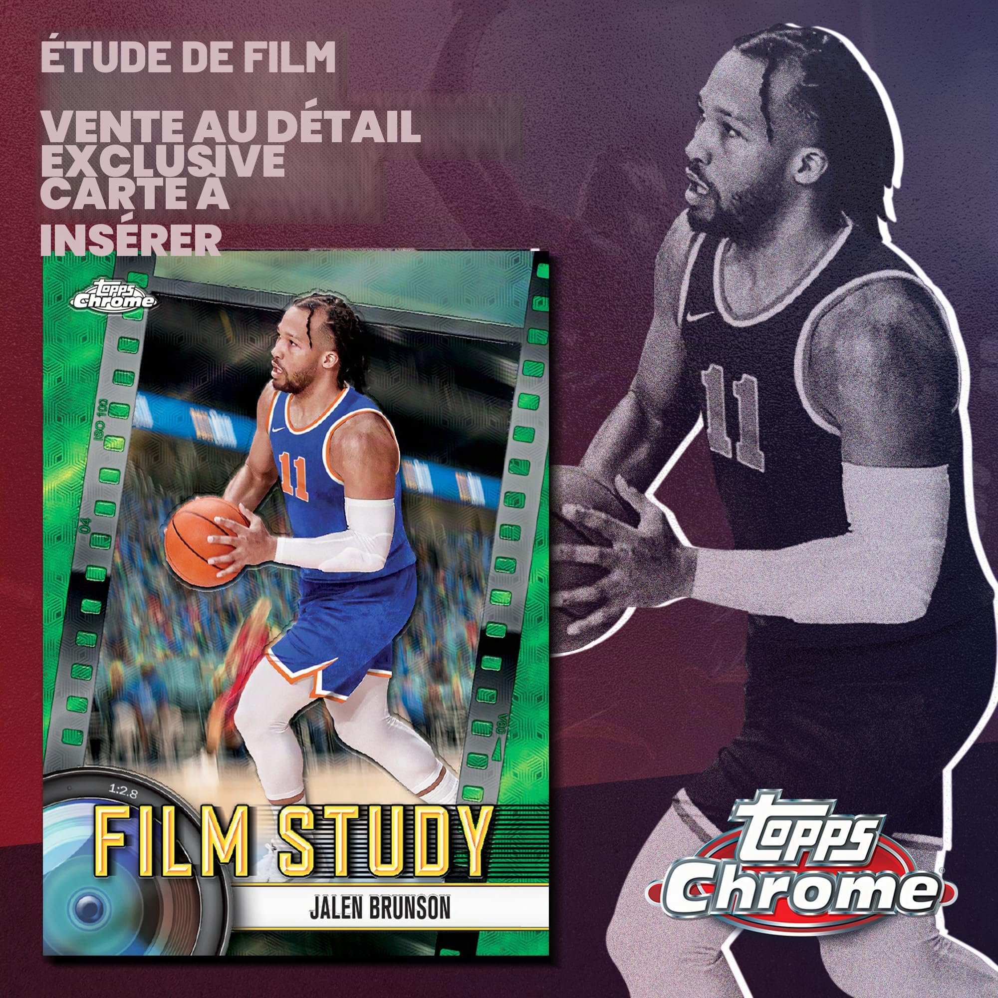 Ballon de Basket chromé Topps 2024-25 - Scellé en Usine - Boîte économique