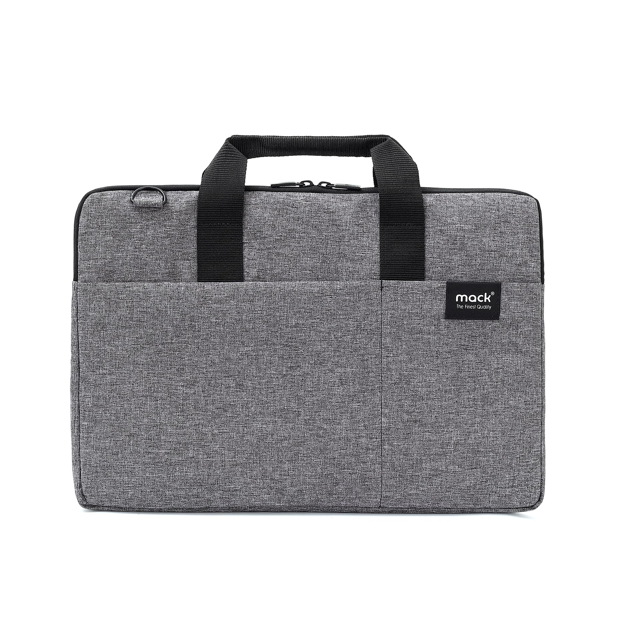 MACK Cityfit MCC-702 Laptop Çantası, Erkekler ve Kadınlar için Profesyonel Bilgisayar Çantası, 13,3 inç - 14.1 inç Notebook Çantası, Evrak Çantası, Gri