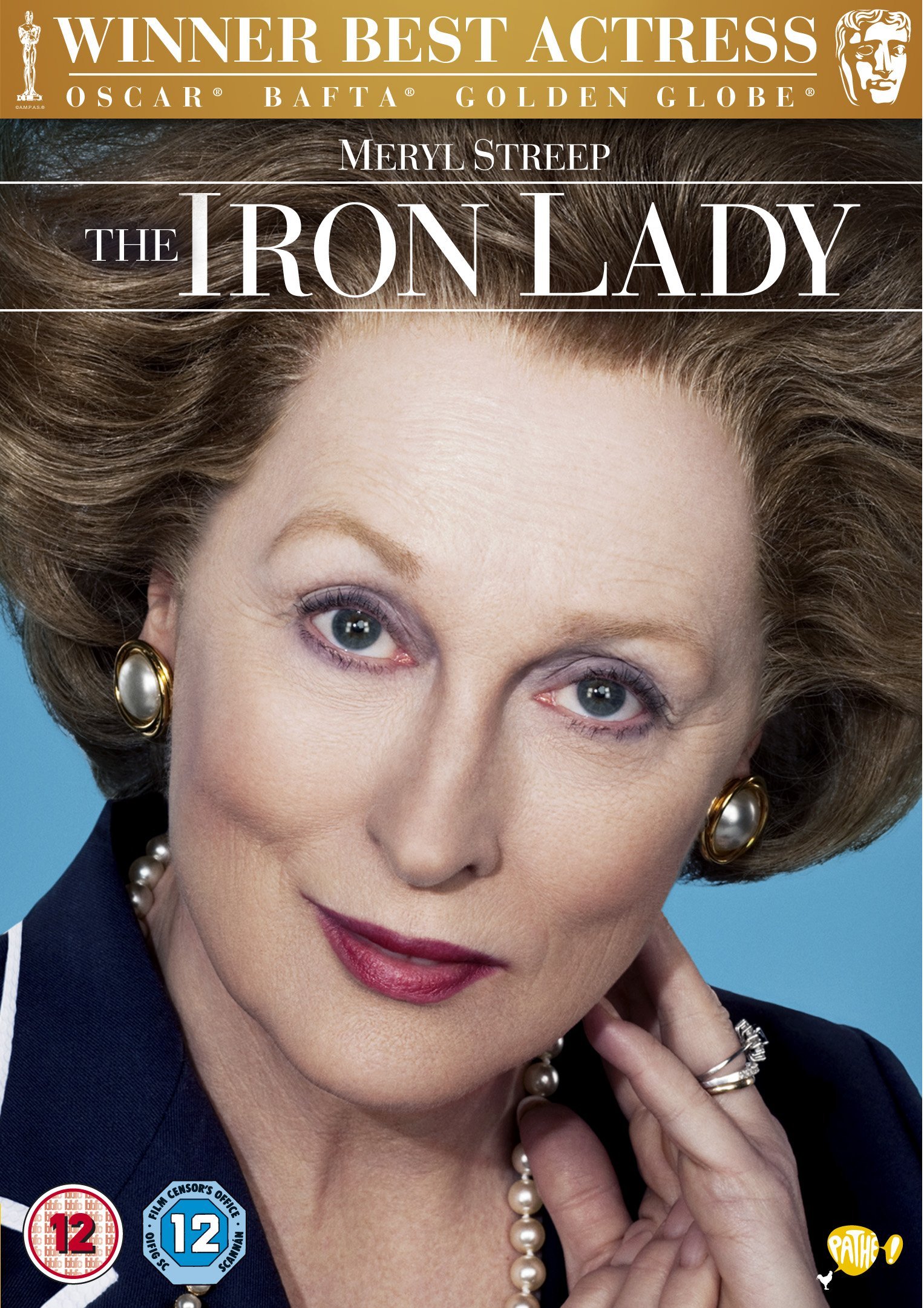 The Iron Lady DVD (2012) FREE SHIPPING