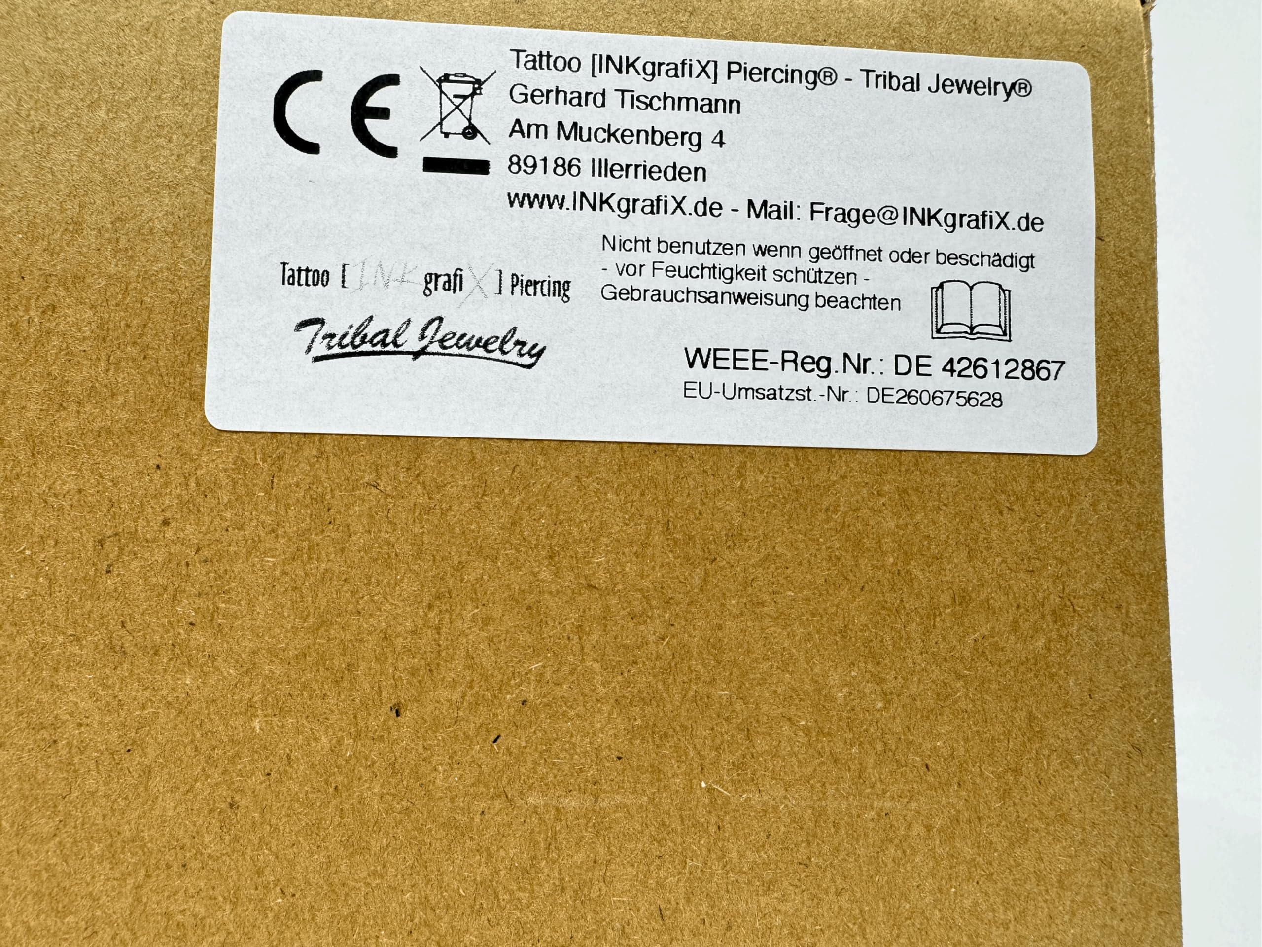 Bodysupply - Stampante termica senza fili con batteria per tatuaggi A4 con app – by INKgrafiX® Germania – Studio professionale