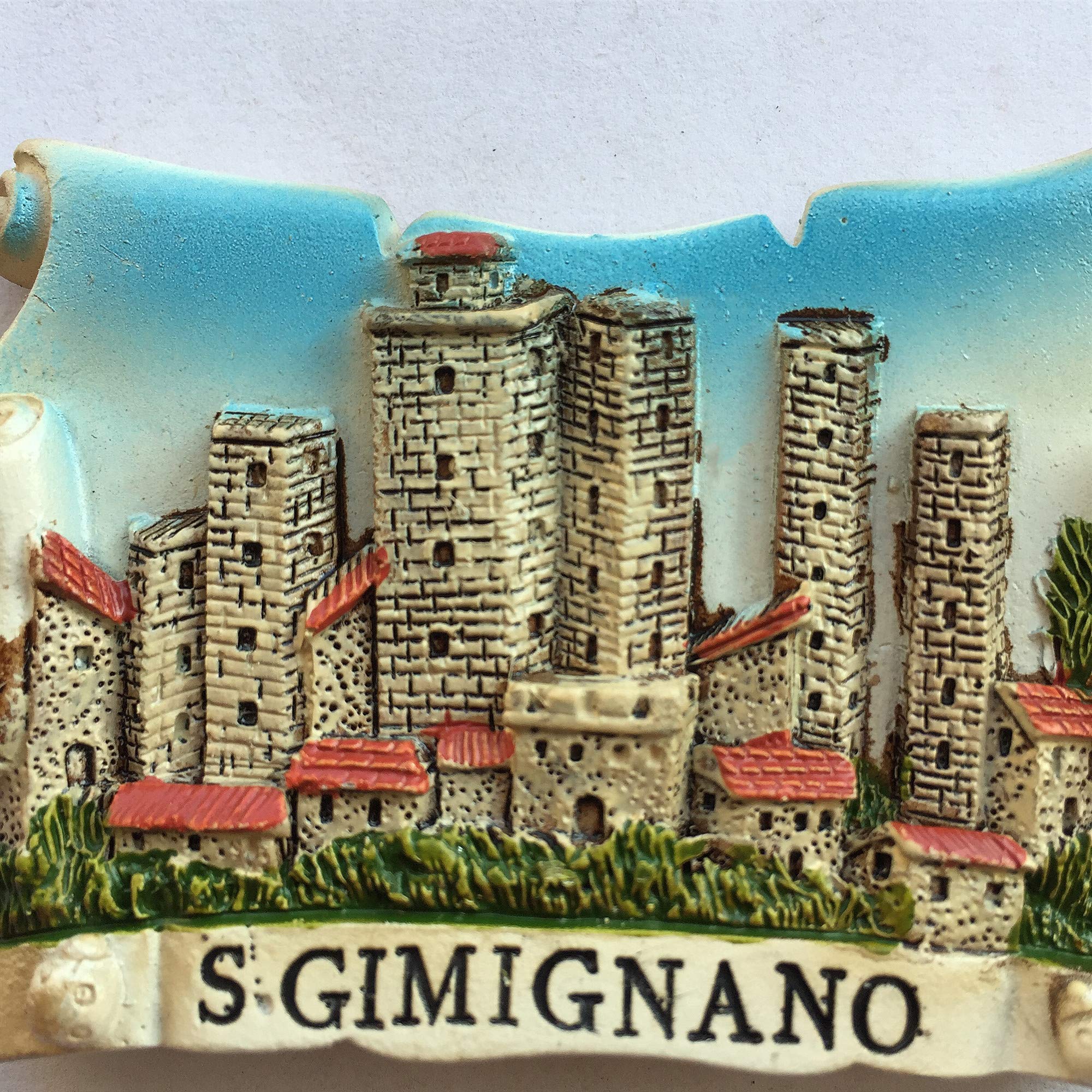 Calamita Per Frigorifero San Gimignano Italia 3D Frigorifero