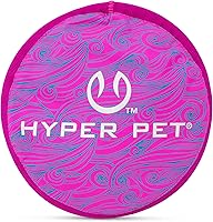 Vista 12 de Hyper Pet Flippy Flopper - Disco volador de 9 pulgadas, flota en el agua y seguro en los dientes, para todas las razas, paquete de 2