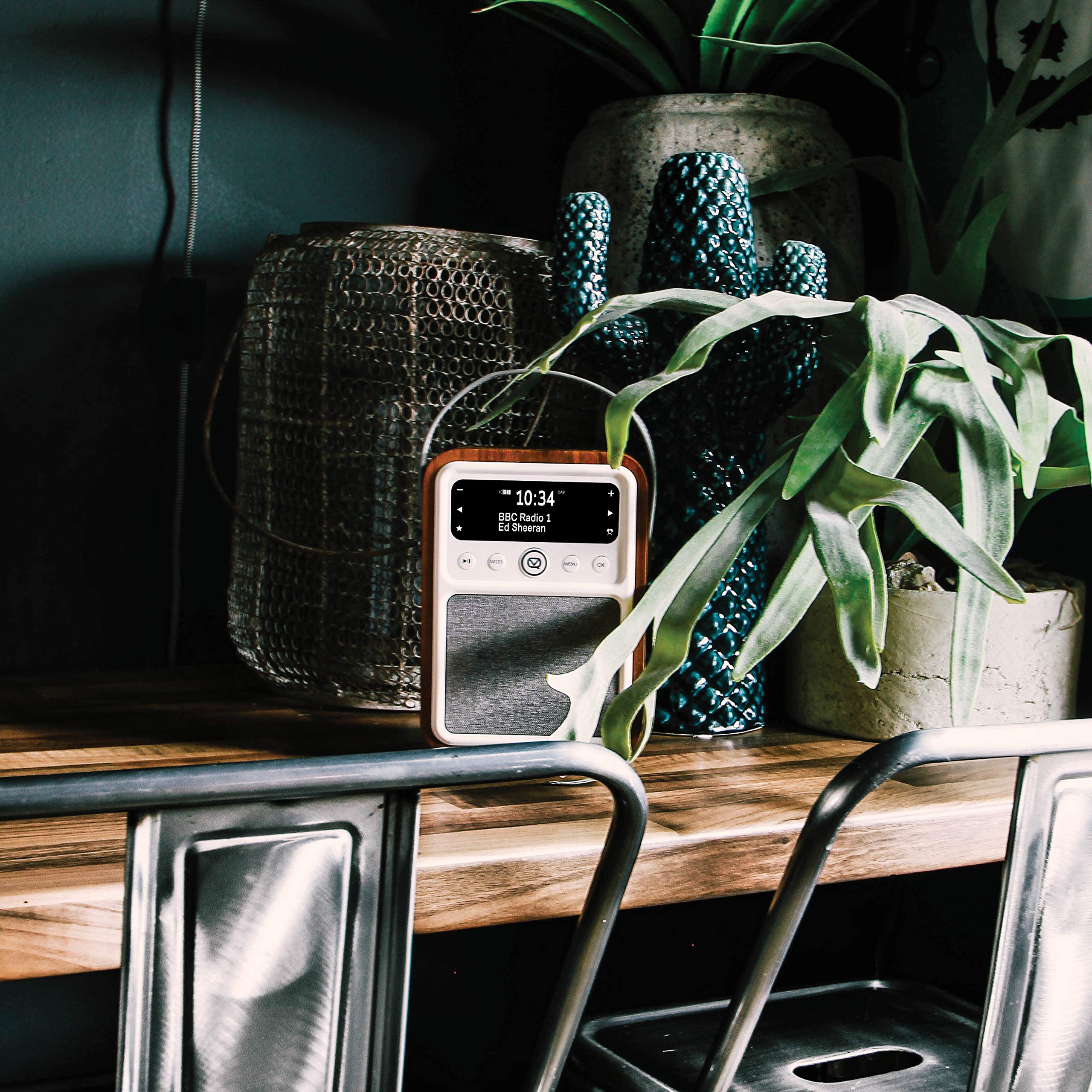 VQ Monty DAB Radio with Bluetooth, Radio Alarm Clock with FM