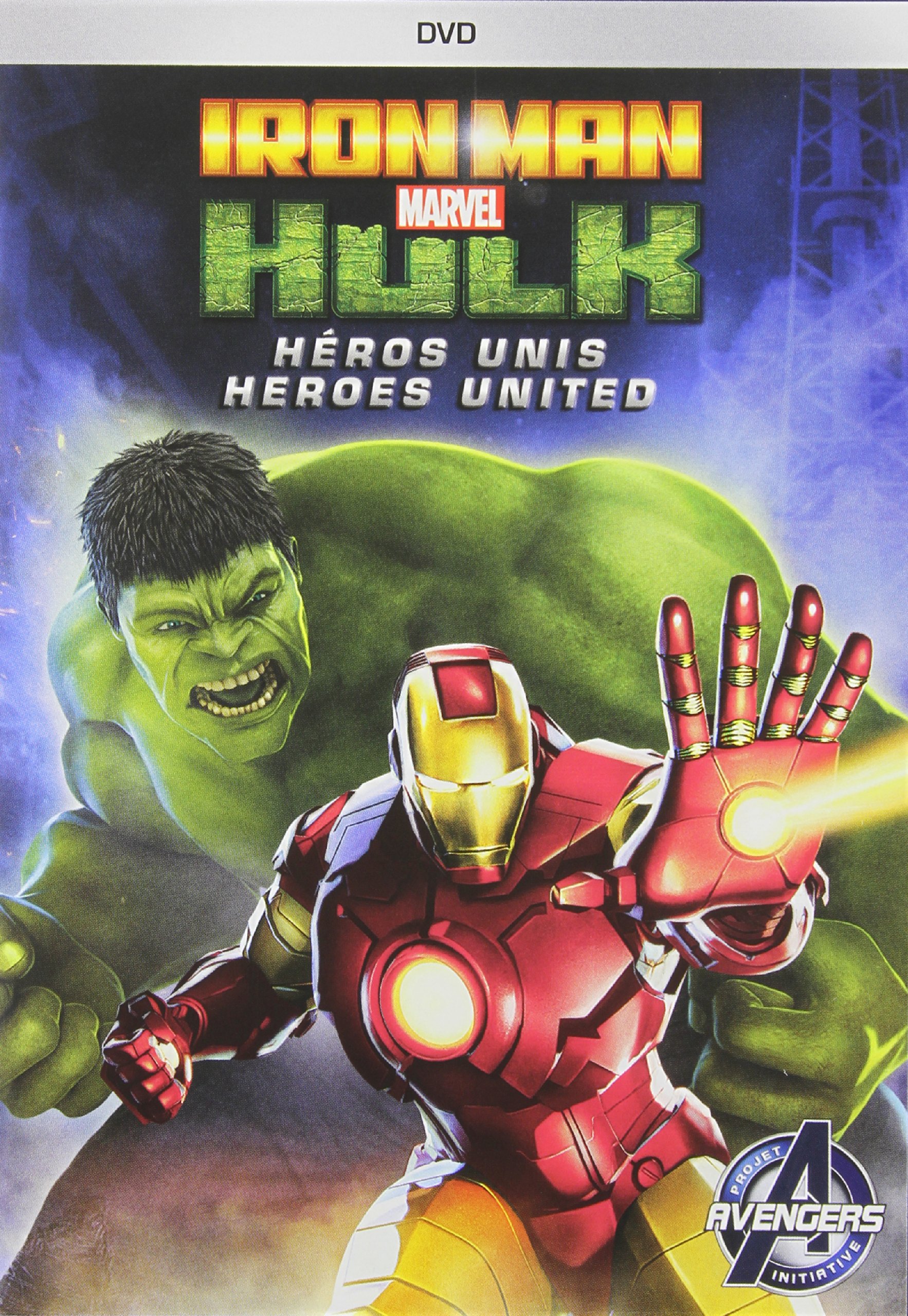 Marvel's Iron Man & Hulk: Heroes United (Bilingual) [DVD]