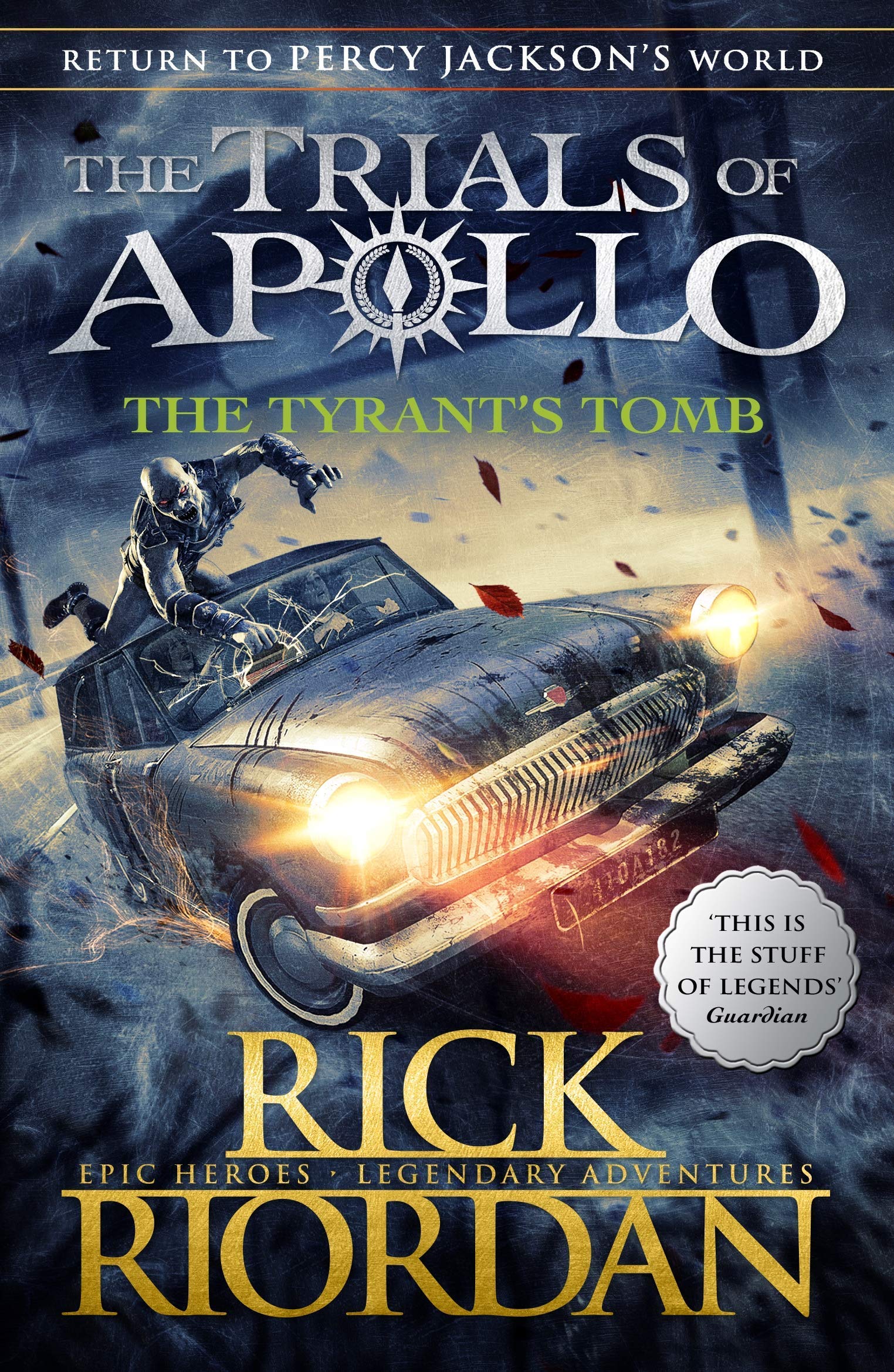 Trials of Apollo Series 5 Books Collection Set By Rick Riordan (The Hidden Oracle, The Dark Prophecy, The Burning Maze, The Tyrant's Tomb, The Tower of Nero) - Image 5