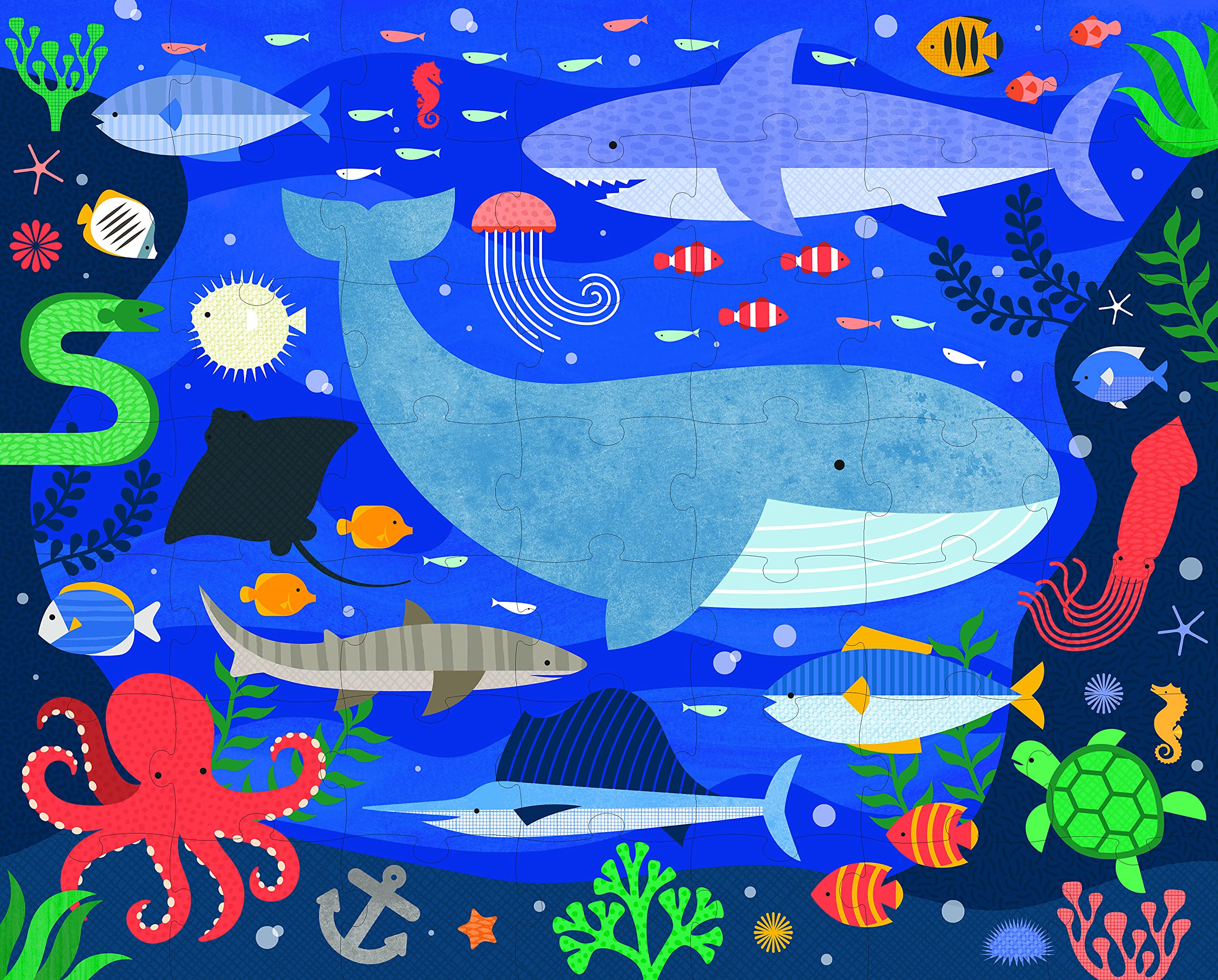 Jigsaw Puz 2 Sided Under The Sea - Image 2