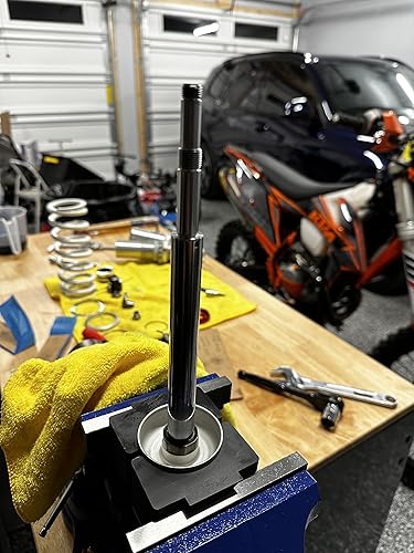 Miniatura 7 de Suspensión de motocicleta Horquilla Tubo de choque Cubiertas suaves de mandíbula para tornillo Abrazadera universal para mantenimiento Servicio de