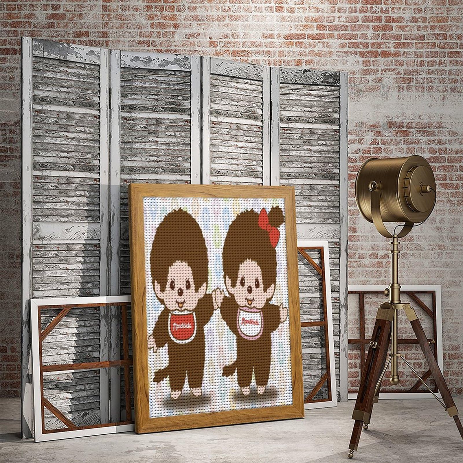 Amazon.co.jp: モンチッチ ダイヤモンドアート セット ビーズ