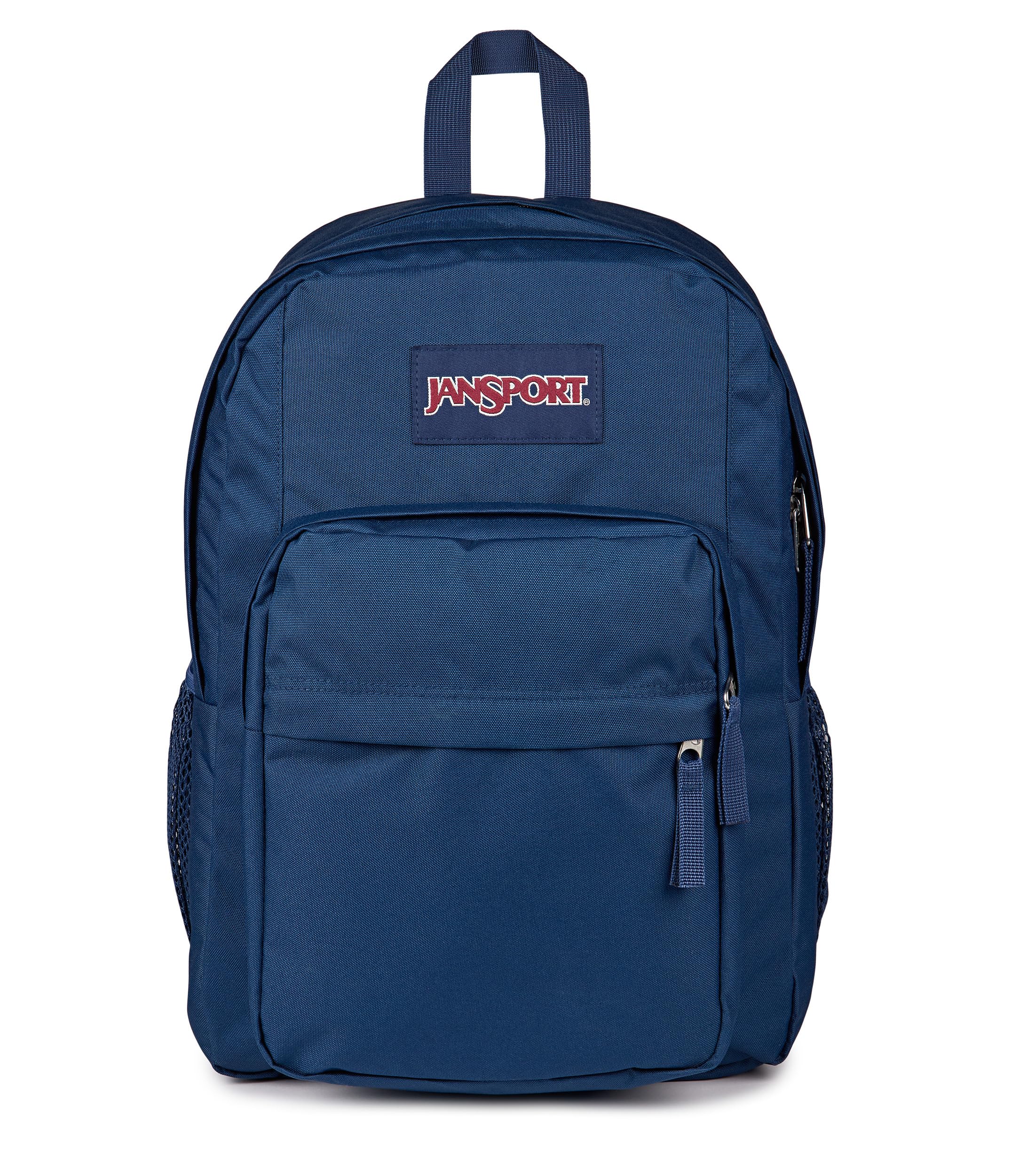 JANSPORT Big Day Pack Large Backpack, 15 Inch Laptop Compartment, 43.5 x 19 x 32.5 cm, Navy, Blue