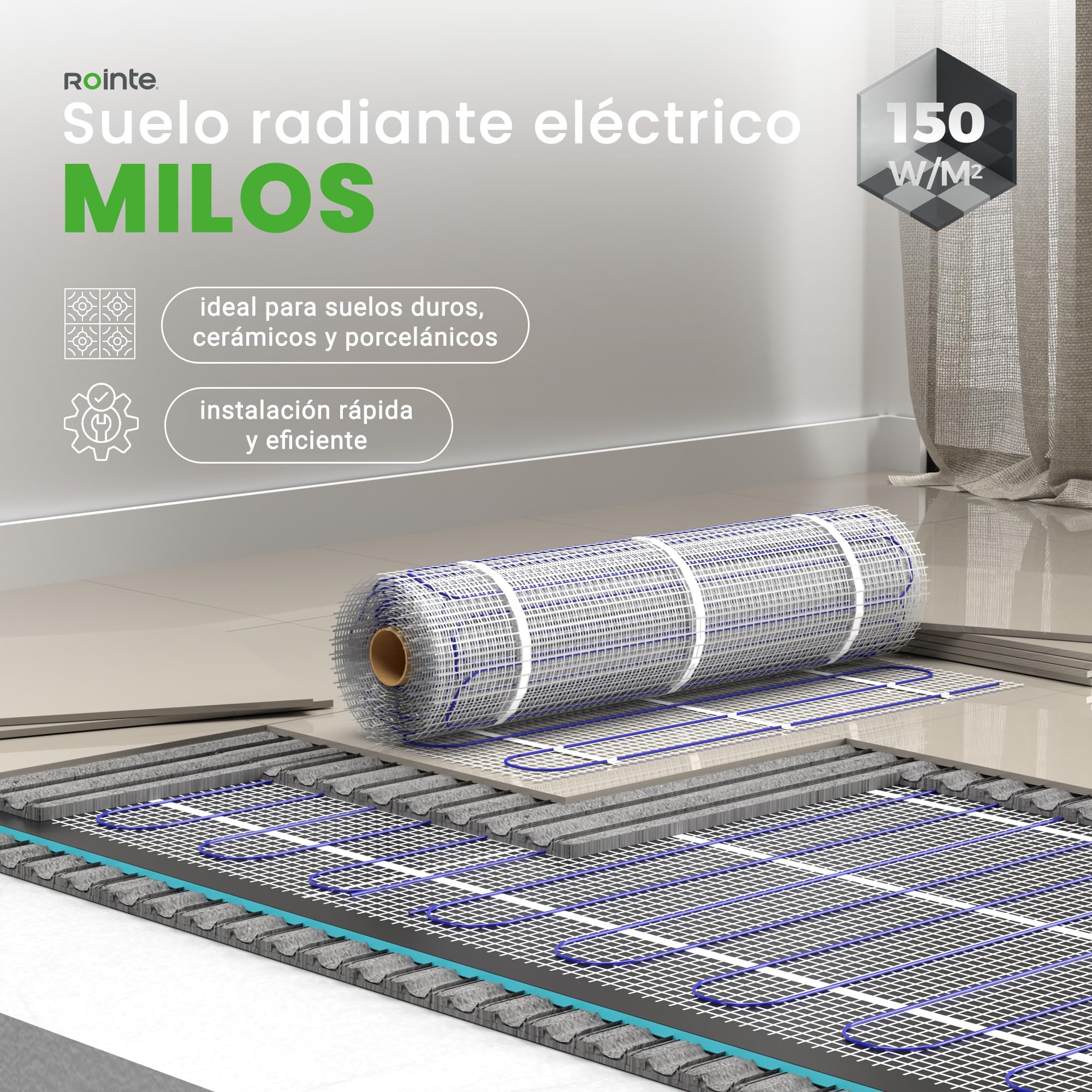 Suelo Radiante Milos (2 m²)