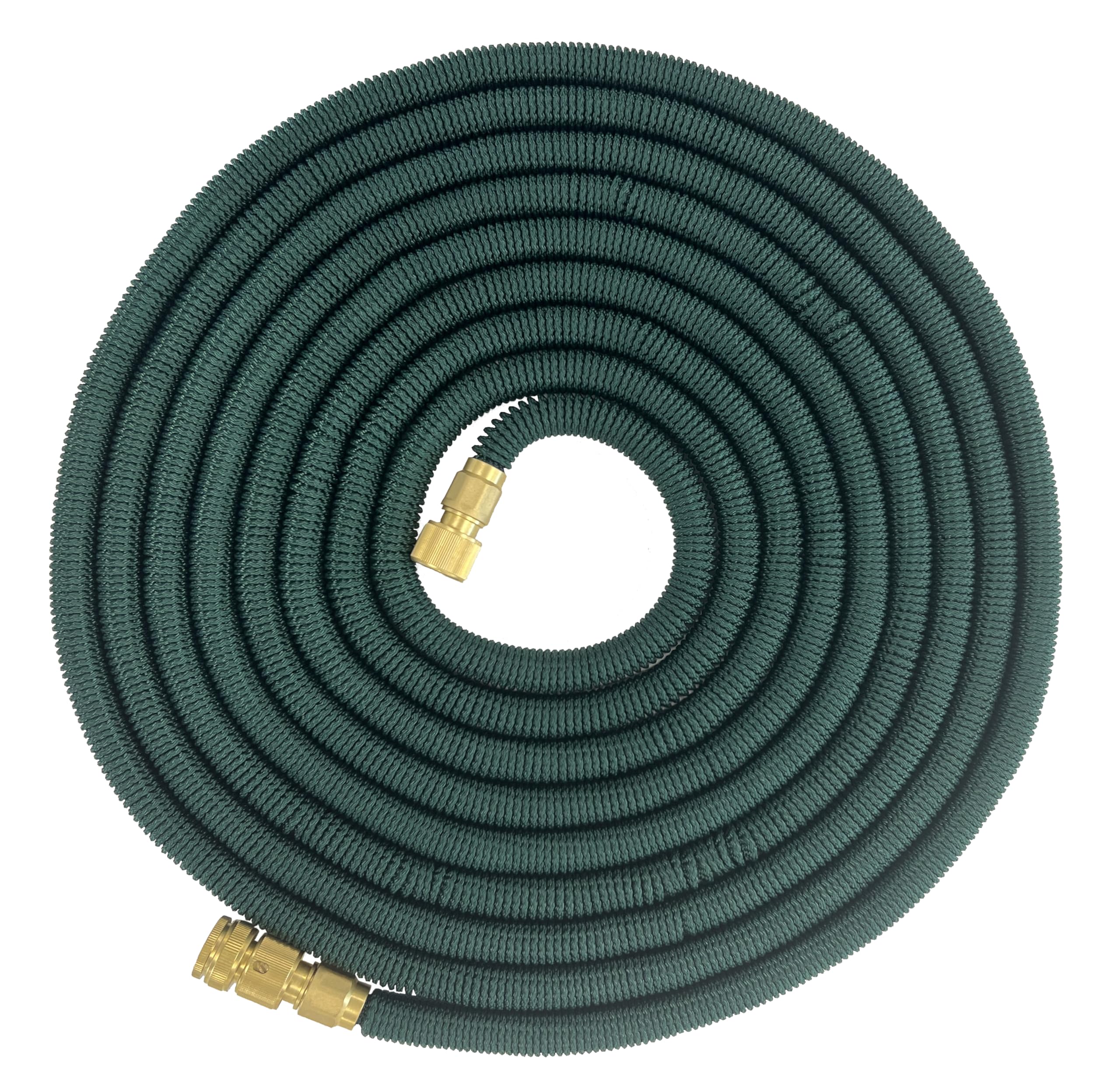Spear & Jackson 75MEGH Expandable Garden Hose - Up to 75ft (22.5m) - Expands & Shrinks - Temperature-Resistant Brass Connectors - ½ & ¾ Adaptors included - Suitable up to 6 Bar Pressure - Flexible