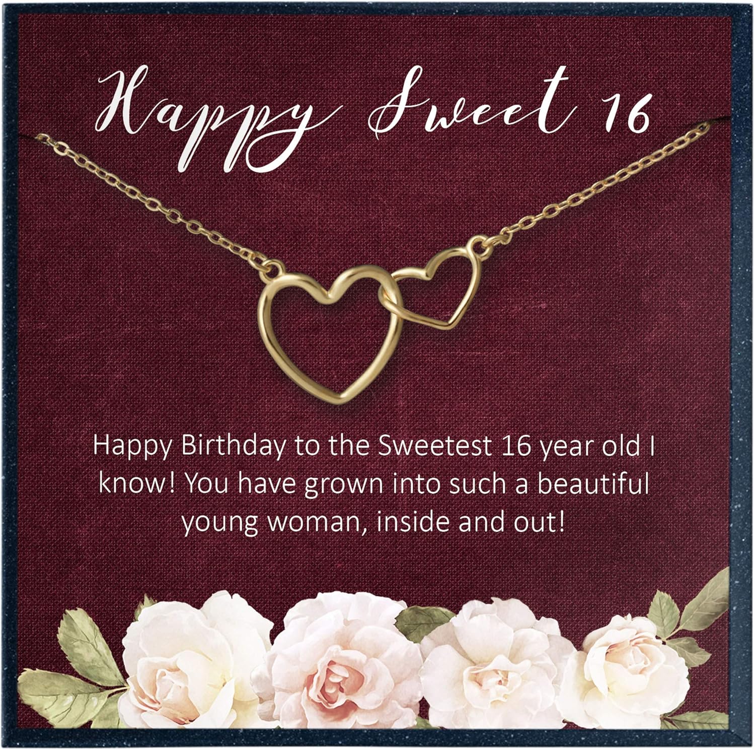 Sweet 16 Birthday Gifts for 16 Year Old Girl, 16th Birthday Gifts Girl Necklace, Sweet Sixteen Necklace Gifts for 16 Birthday Gifts for Girls 16