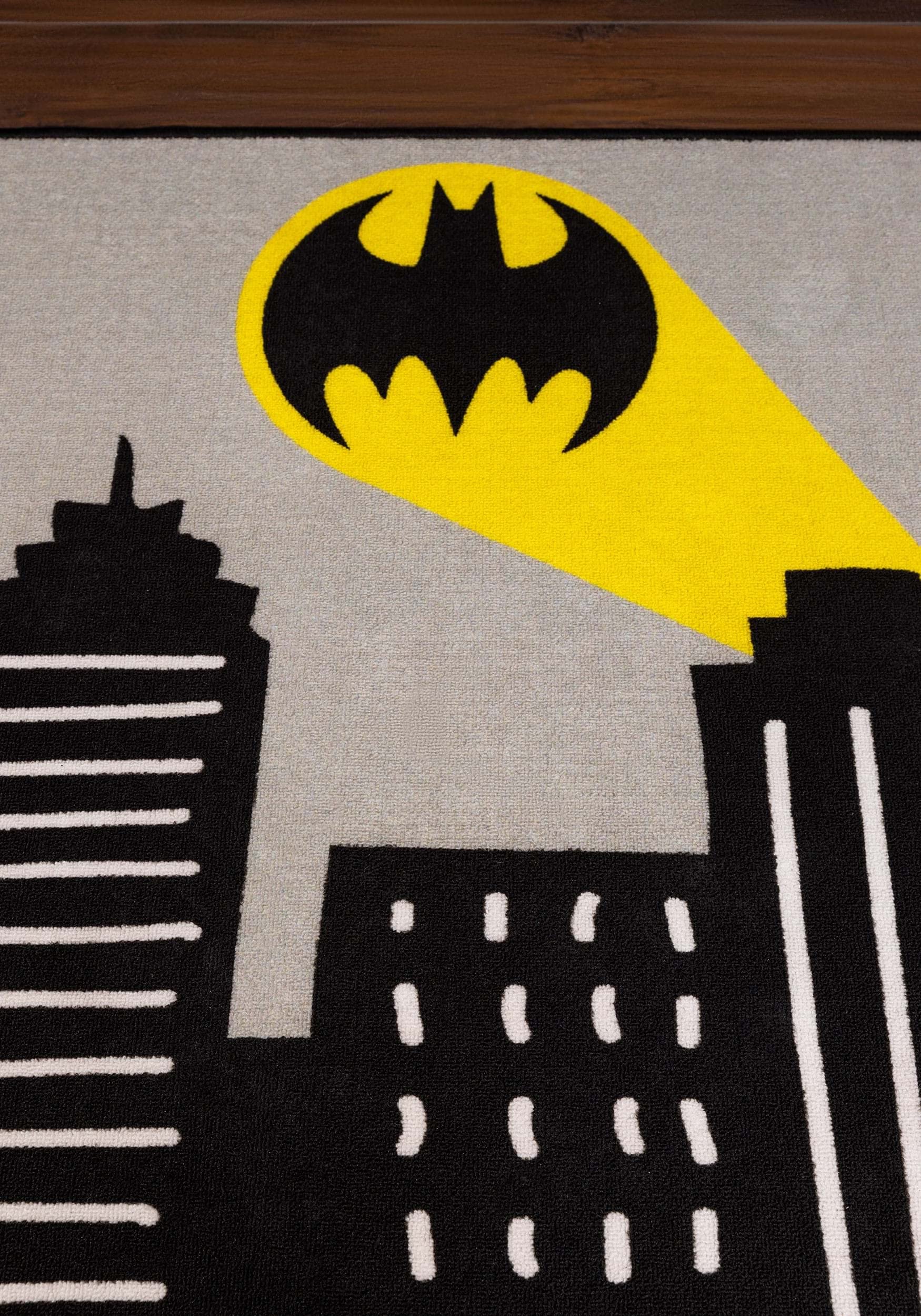 Fun Costumes DC Comics Gotham City Batman Logo Rug 78