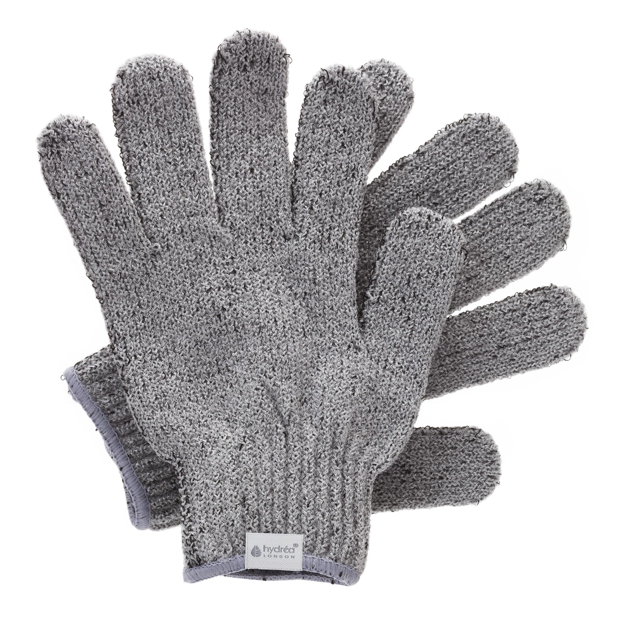 Hydrea London Carbonized Bamboo Exfoliating Gloves BCEG1 by Hydrea