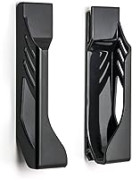 Vista 6 de Dockem Soporte de pared sin daños para iPhone: 14, 13, 12, 11, Pro, Plus, Mini, Pro Max, SE 2/3, XS/X, XS Max, XR, 8/7, 8/7+, S22, S21, S20: 3M Negro