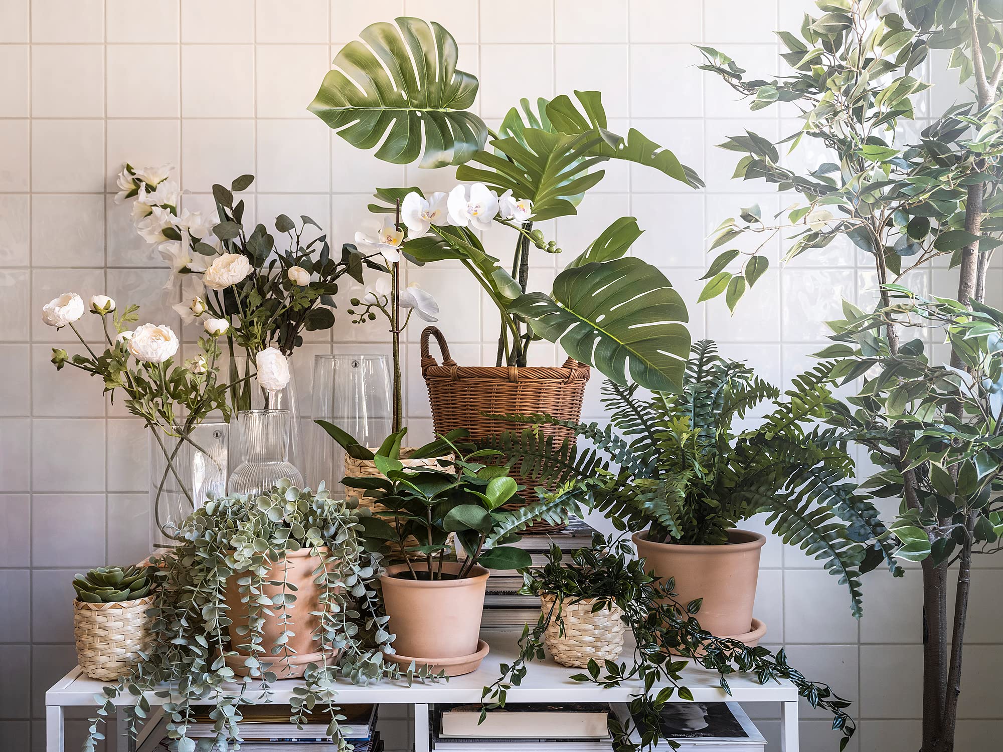 Amazon.de: IKEA FEJKA Knstliche Topfpflanze 9cm In/Outdoor Hngend  Eukalyptus