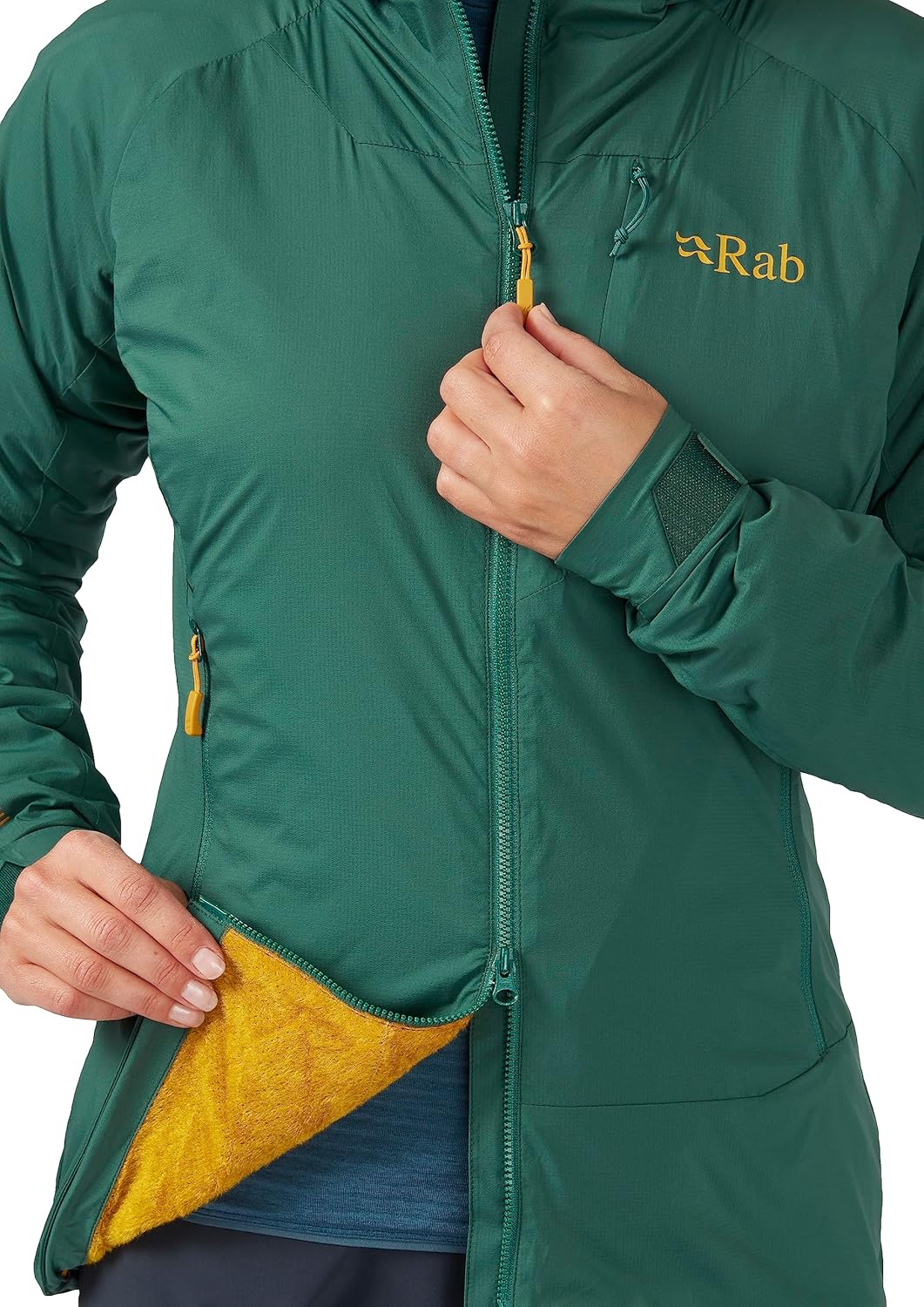 Rab Women's VR Summit Softshell Jacket Breathable Coat for Skiing & Climbing