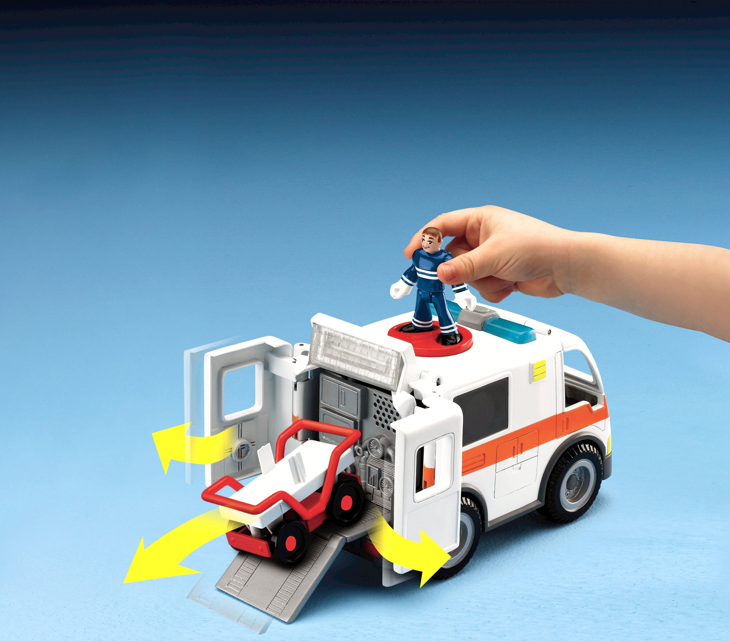 Fisher-Price Imaginext - Ambulancia de Rescate (Mattel W8524)