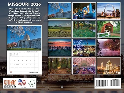 Vista 170 de Calendario hawaiano 2026 Hawaiian Tropical Beach Maui Kauai Calendario mensual de pared de 12 meses Fabricado en Estados Unidos