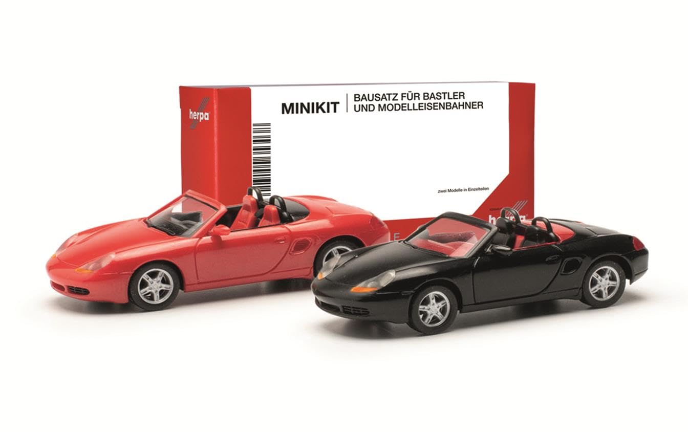 MiniKit Porsche Boxster S (2 Stück) - 1:87 - Herpa (013963