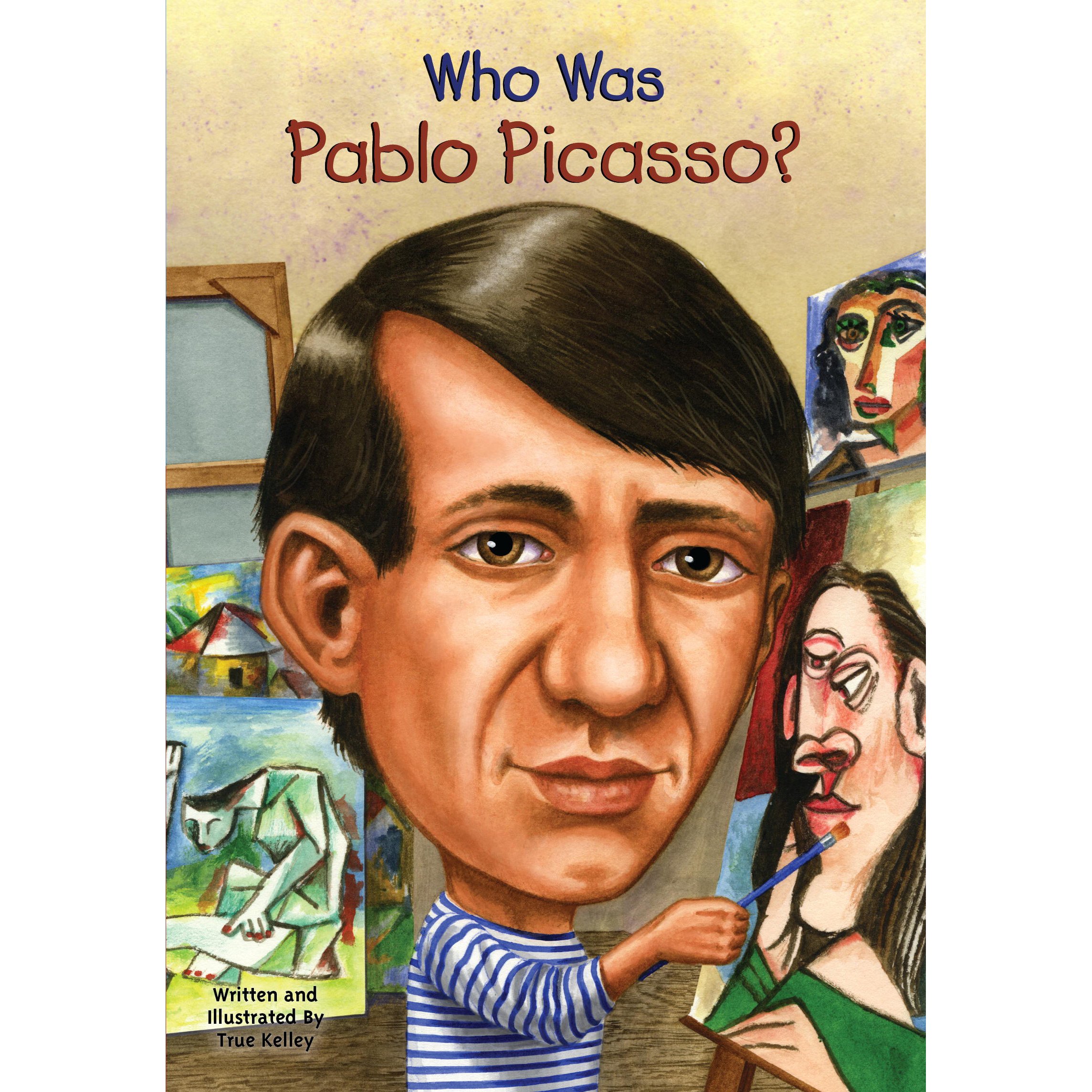 Cover art for Who Was Pablo Picasso?