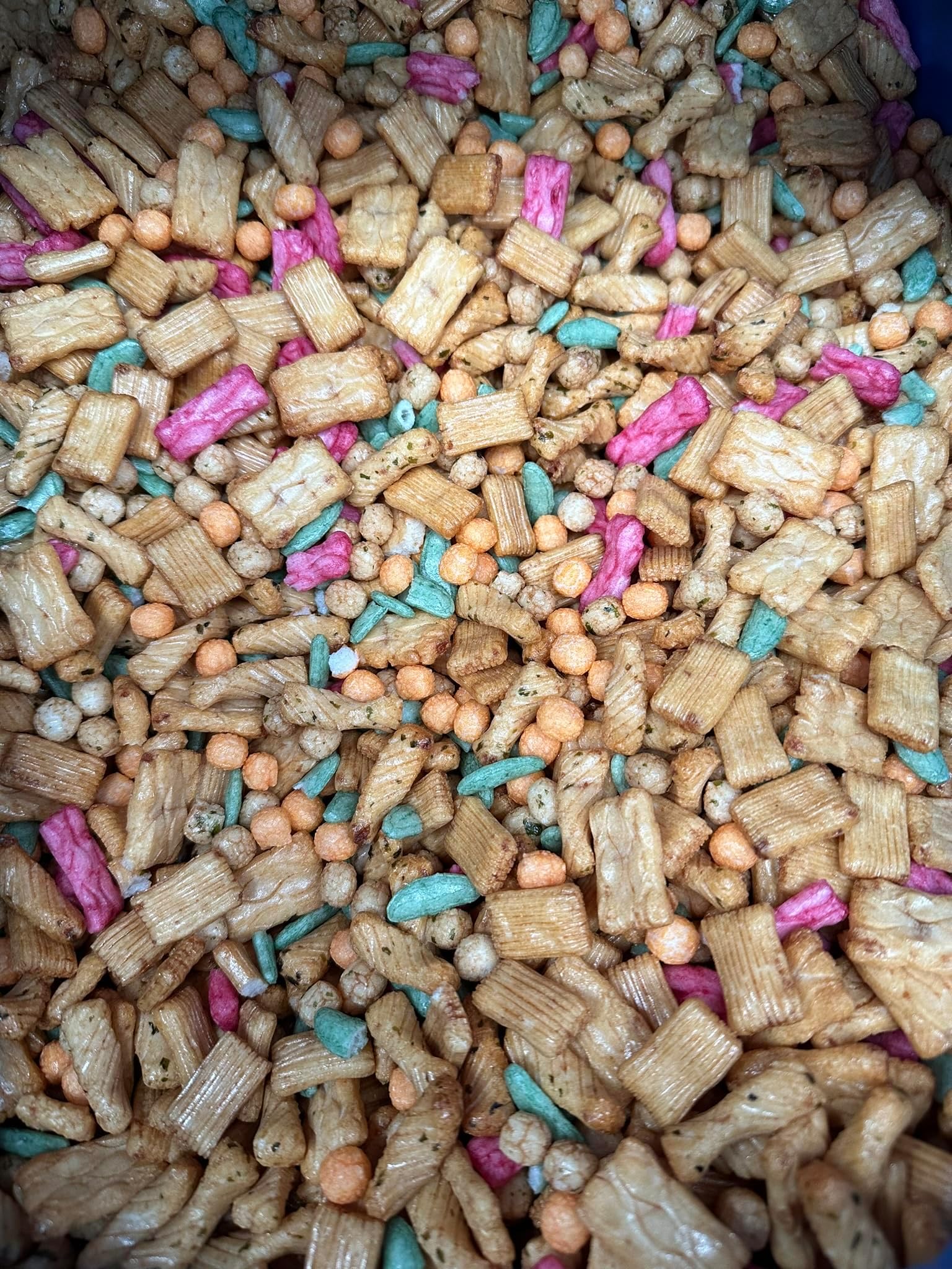 Japanese Rice Crackers 5kg - No Nuts or Coated Peanuts – Mixture of Plain Soy Sauce Seaweed Sesame Flavoured Rice Cracker Senbei Snack Mix – Large Bulk Snacks (Packaging May Vary) Nori PURIMA