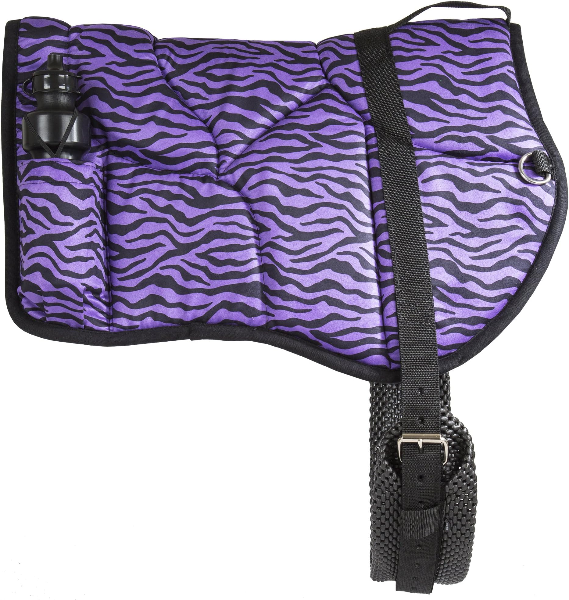 Best Friend Western Zebra Print Bareback Saddle Pad