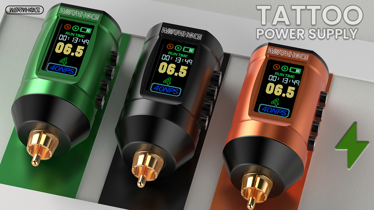 Amazon.com: Wormhole Tattoo Battery Pack Wireless Tattoo Power